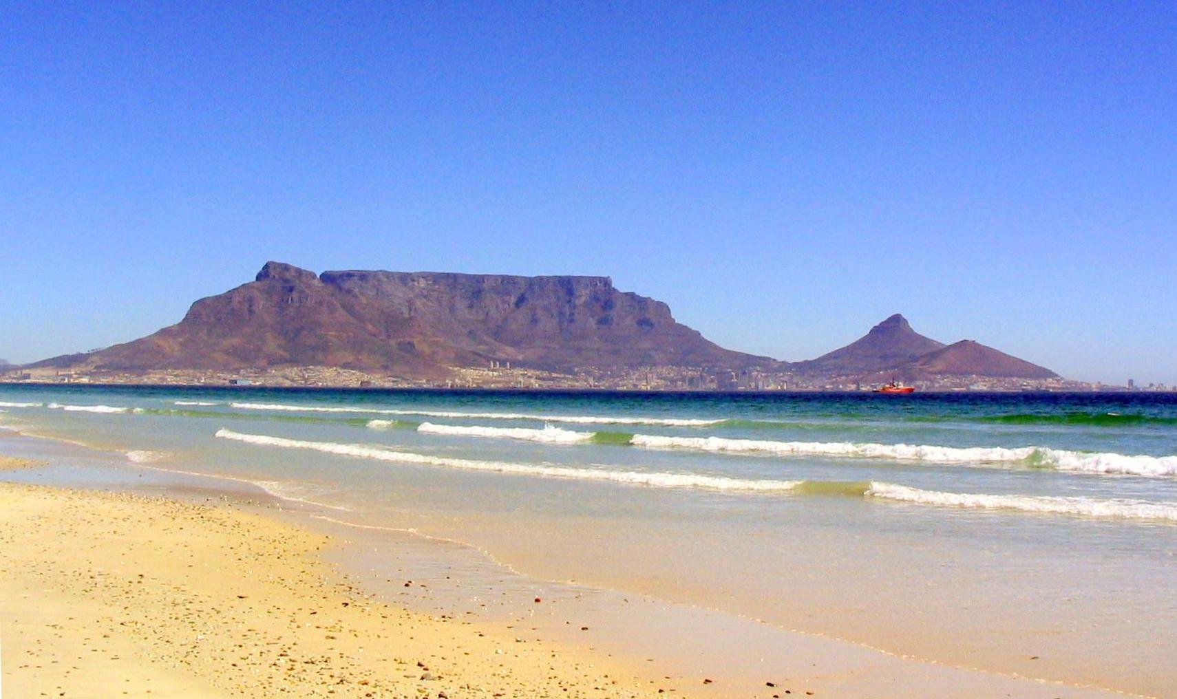 Table Mountain Beach HD Wallpapers 