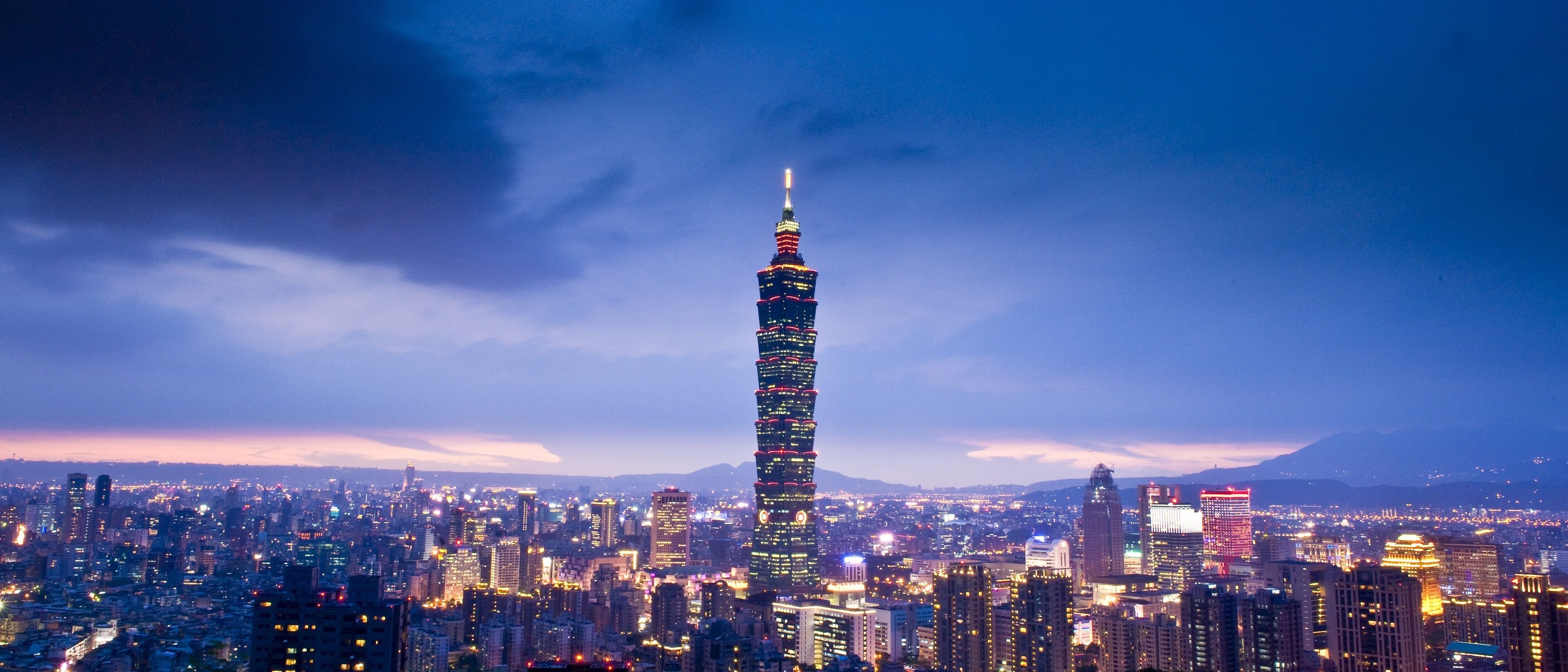Taipei Skyline Best Wallpaper 