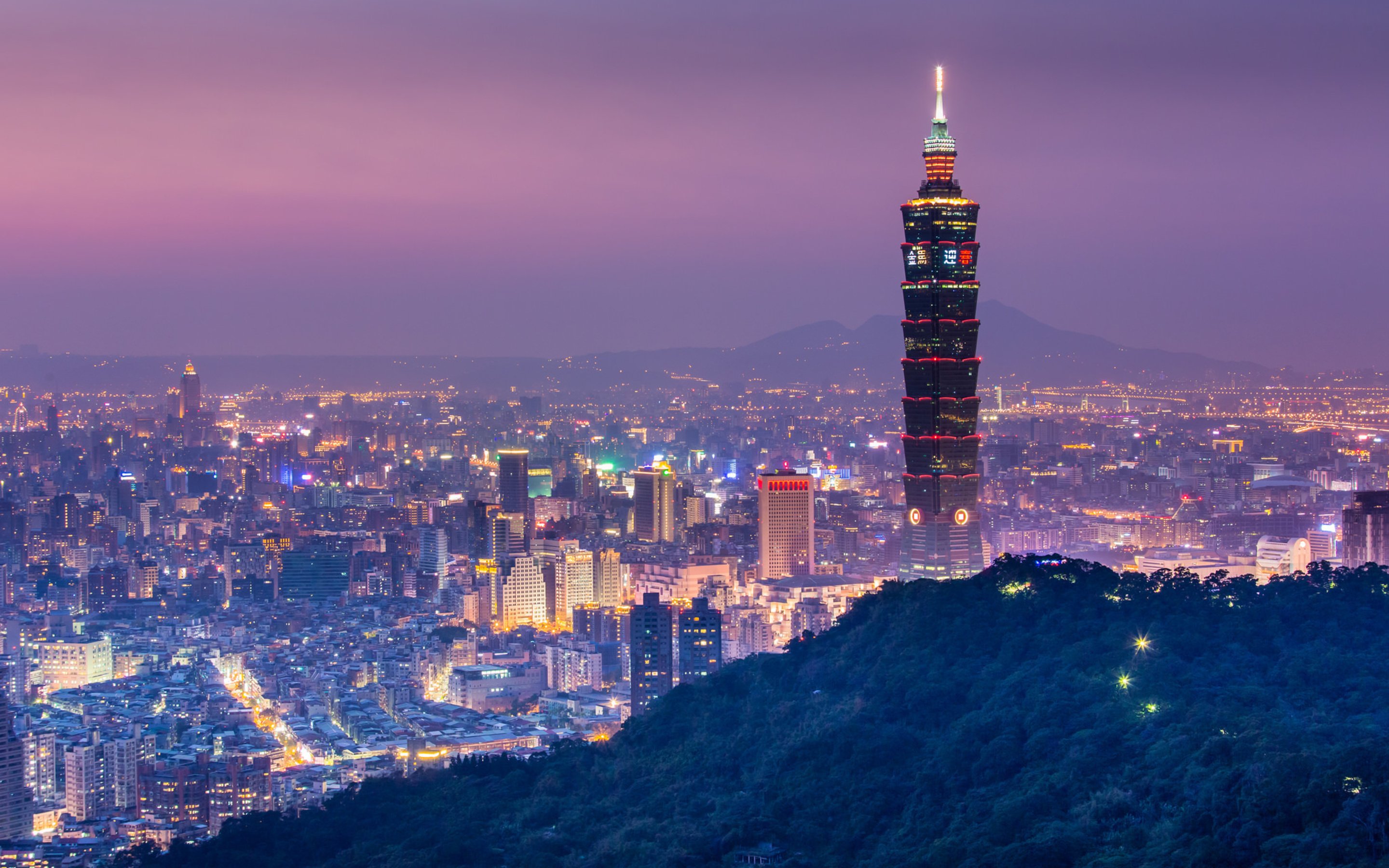 Taipei Skyline High Definition Wallpaper 