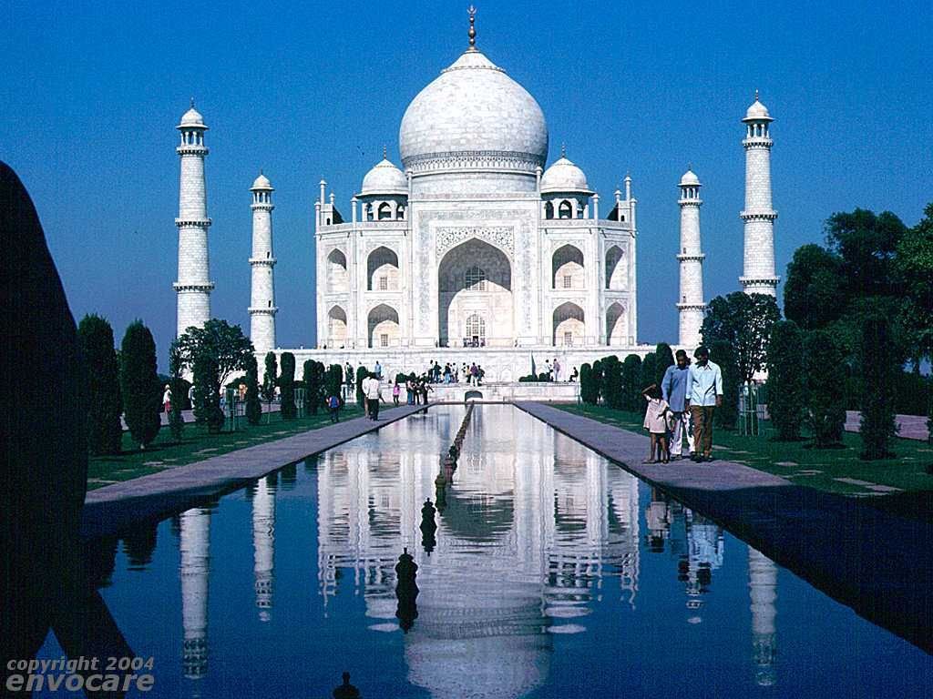 Taj Mahal Ancient HD Desktop Wallpaper 