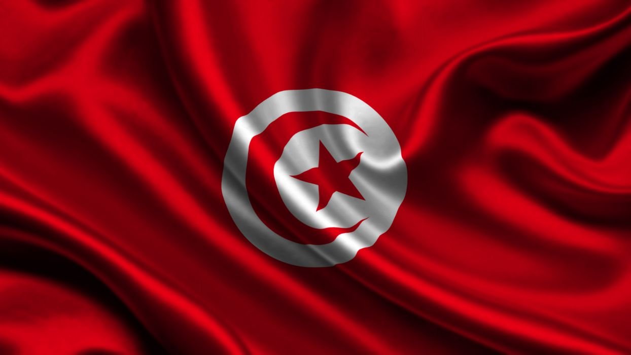Tunisia Flag Wallpaper 