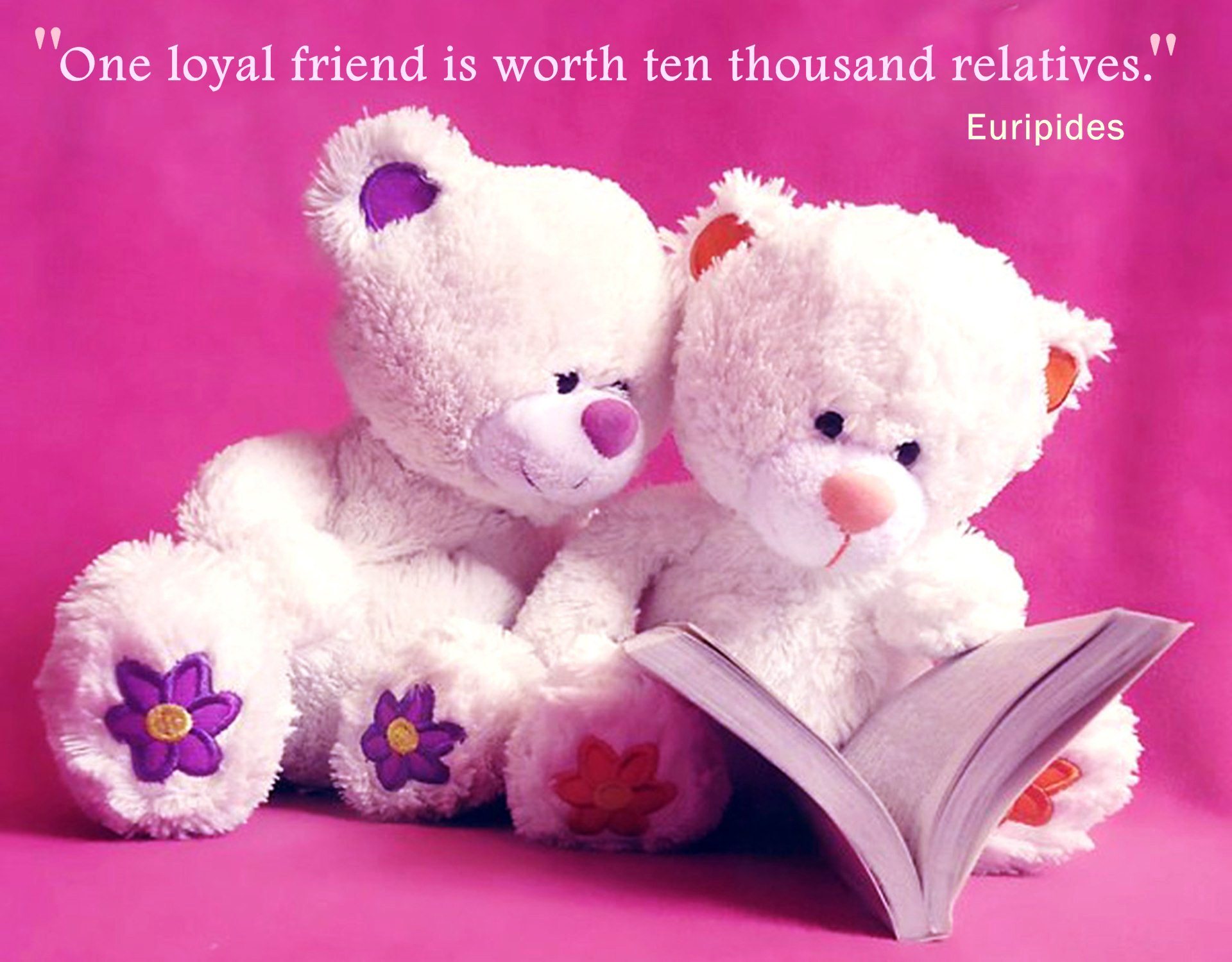 Loyal Friend Quotes Wallpaper 