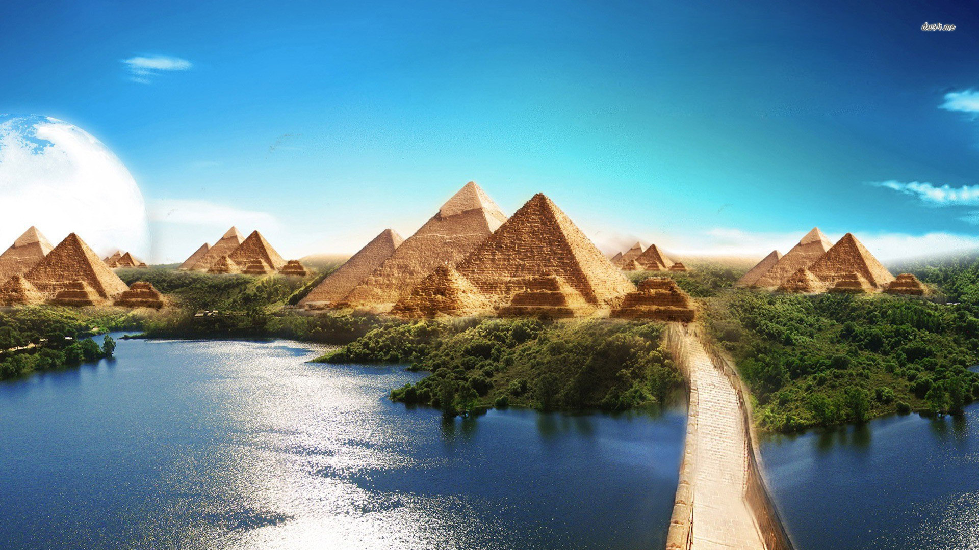 Pyramid Desktop Wallpaper 