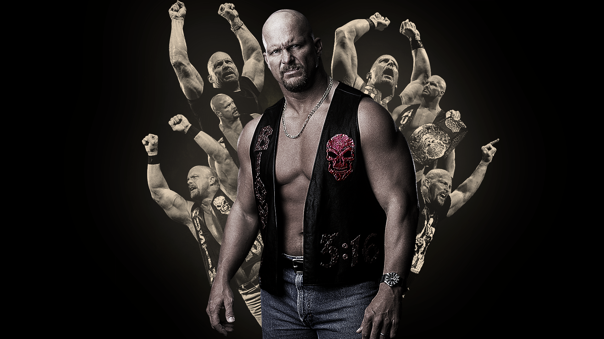 Stone Cold Background Wallpaper 