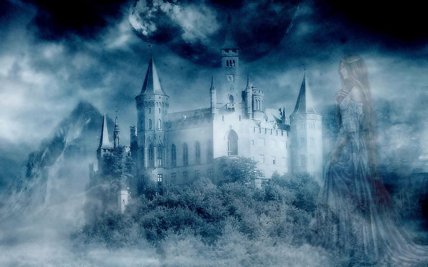 Vampire Castle HD Wallpapers 
