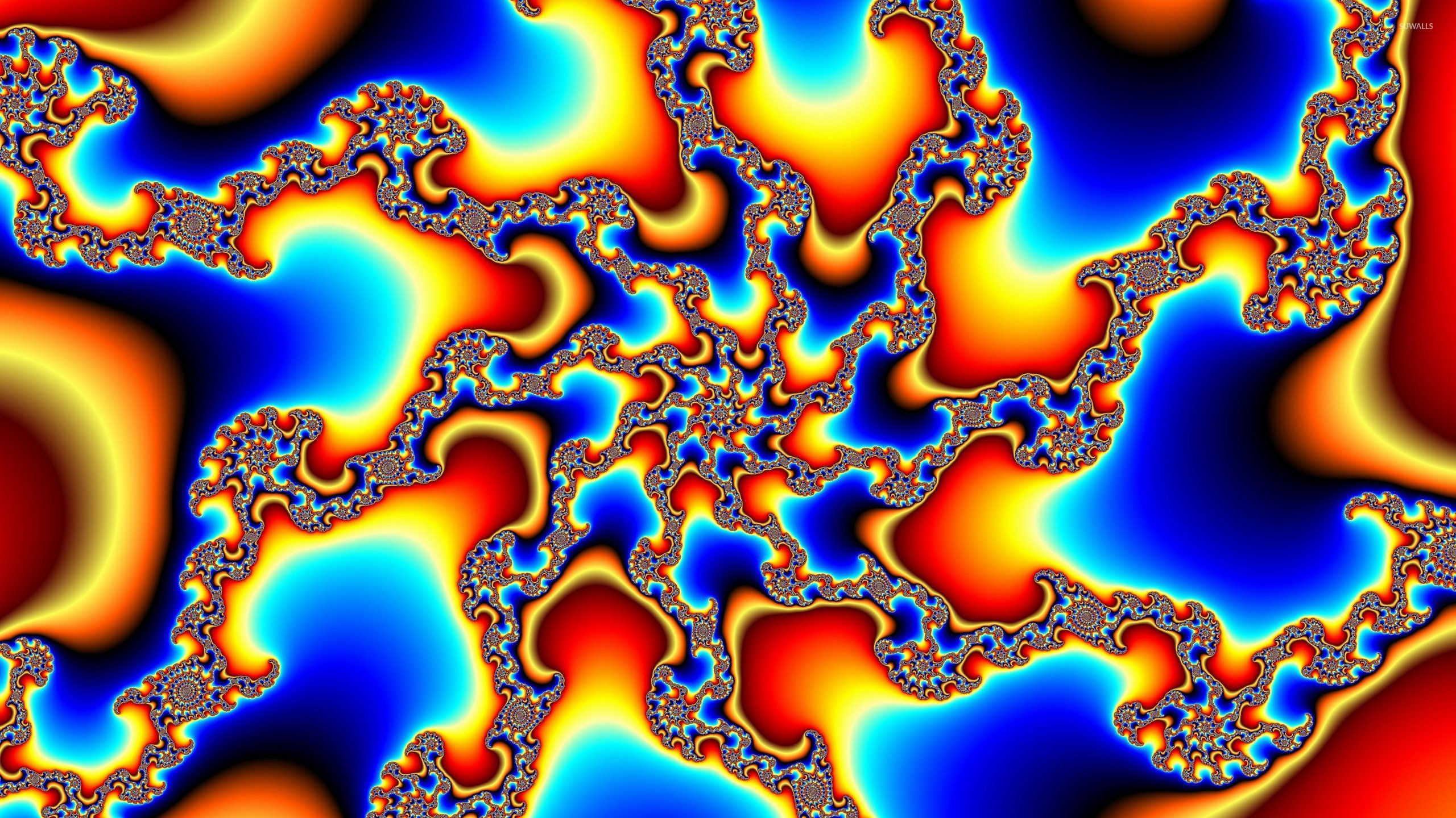 Abstract Hypnotic Wallpaper 