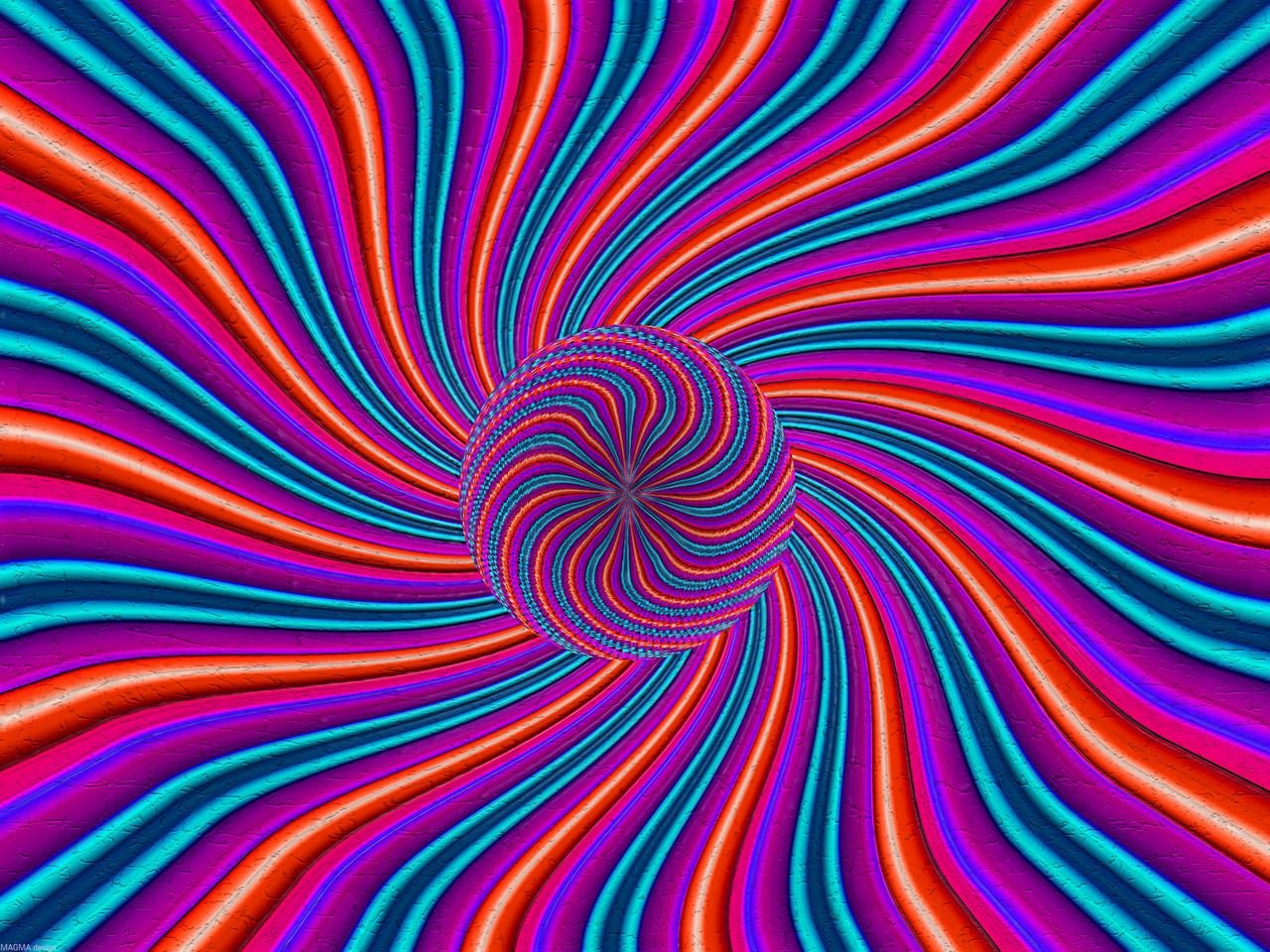 Abstract Illusion Wallpaper 