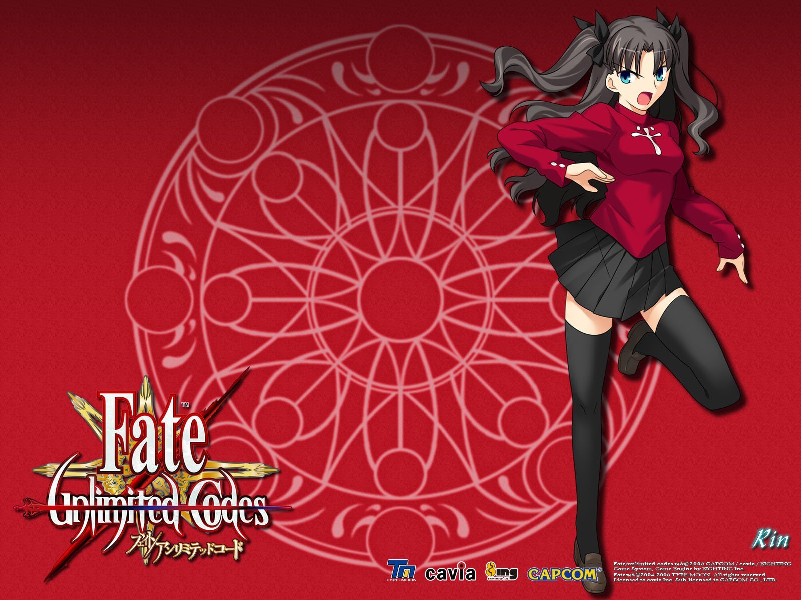 Fate Unlimited Codes Arcade Game Desktop Wallpaper 