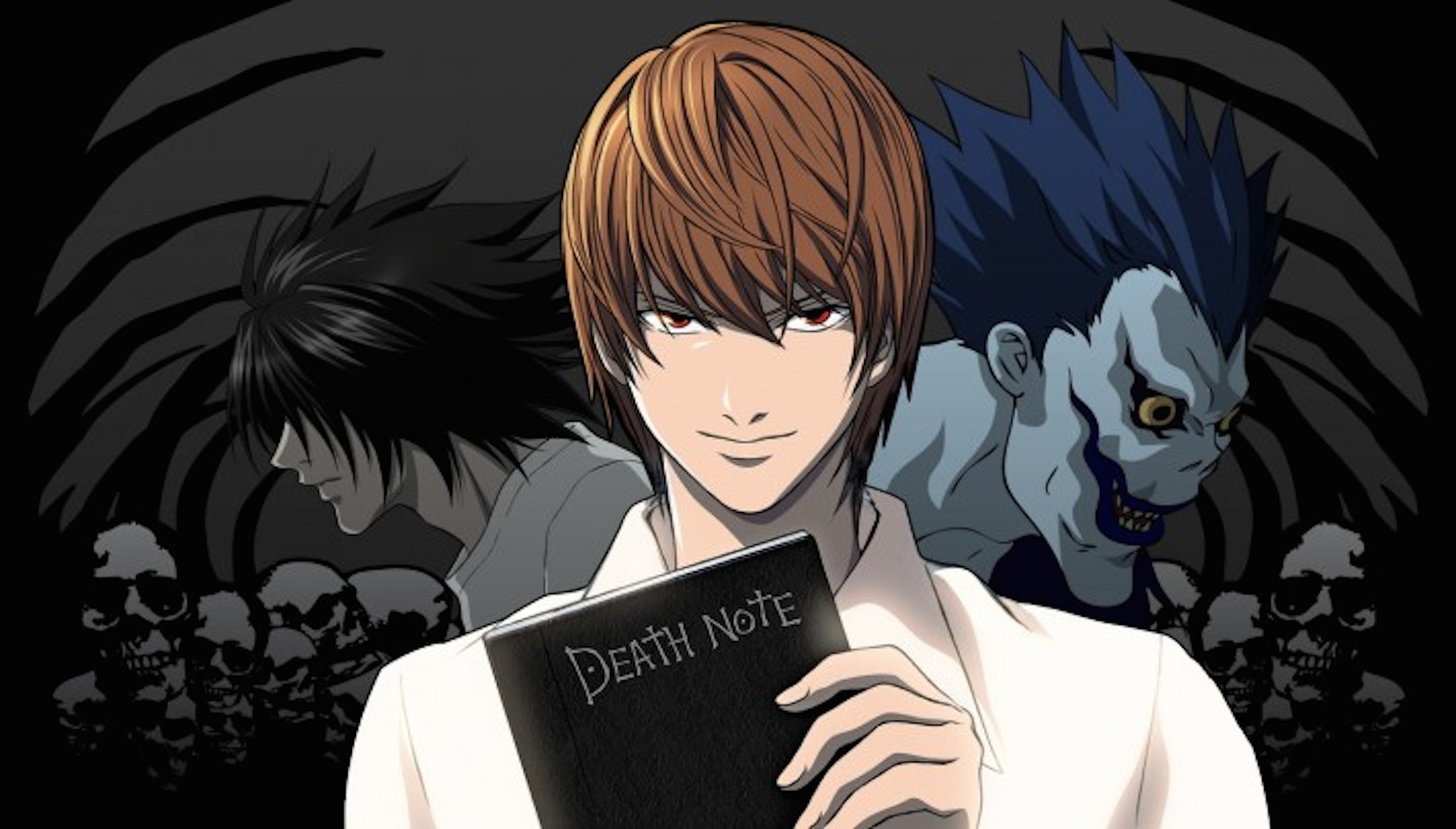 Anime Death Note Manga Series Background Wallpaper.