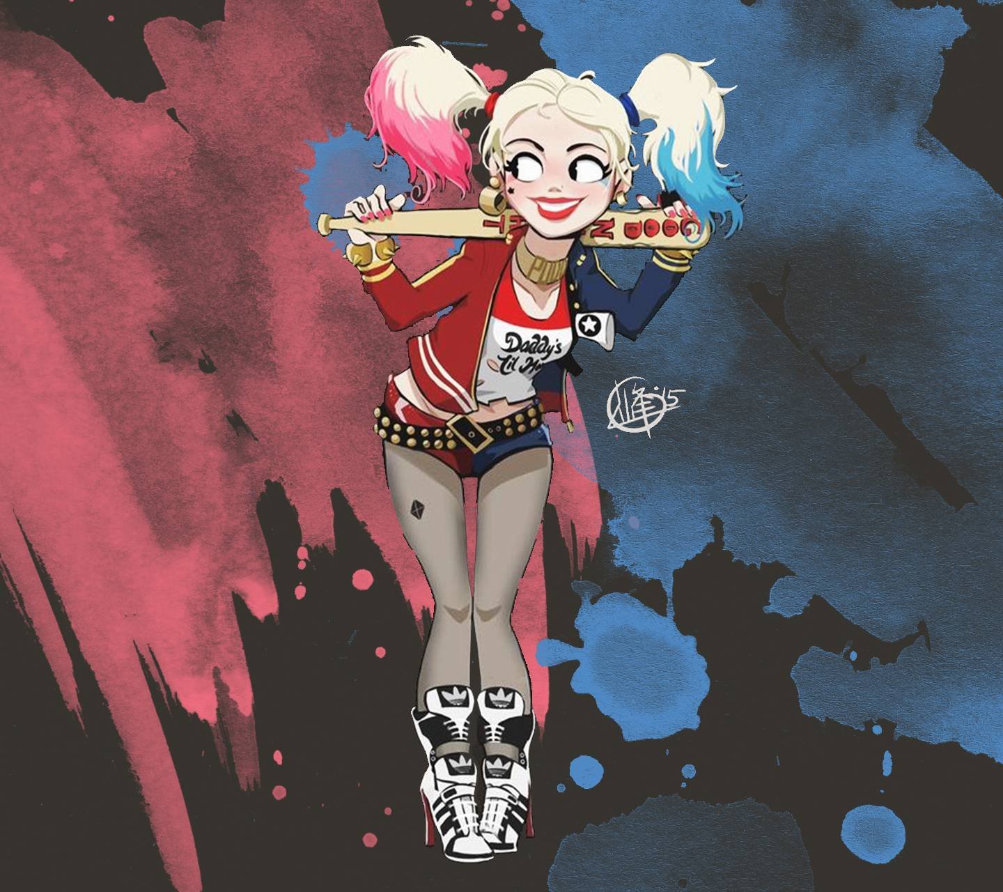 Anime Harley Quinn Manga Series HD Wallpapers 