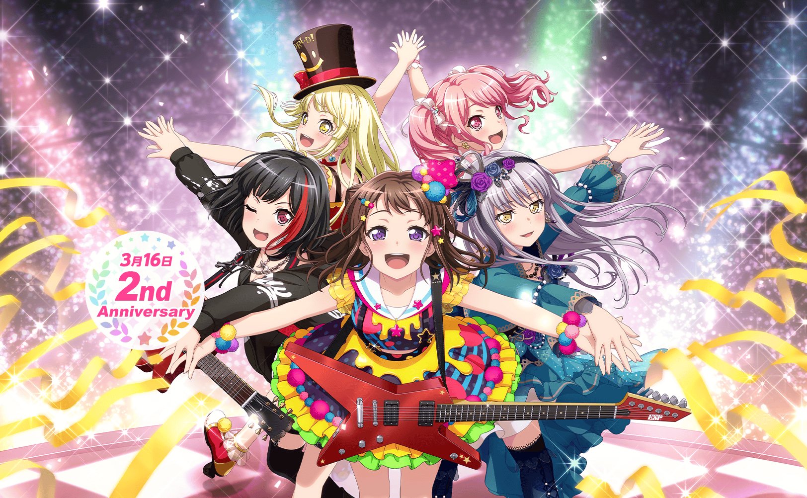 BanG Dream Girls Band Party Manga Series Best HD Wallpaper 