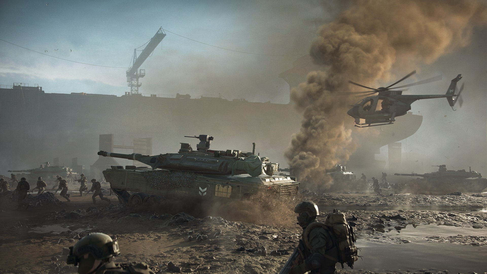 Battlefield 2042 HD Background Wallpaper 