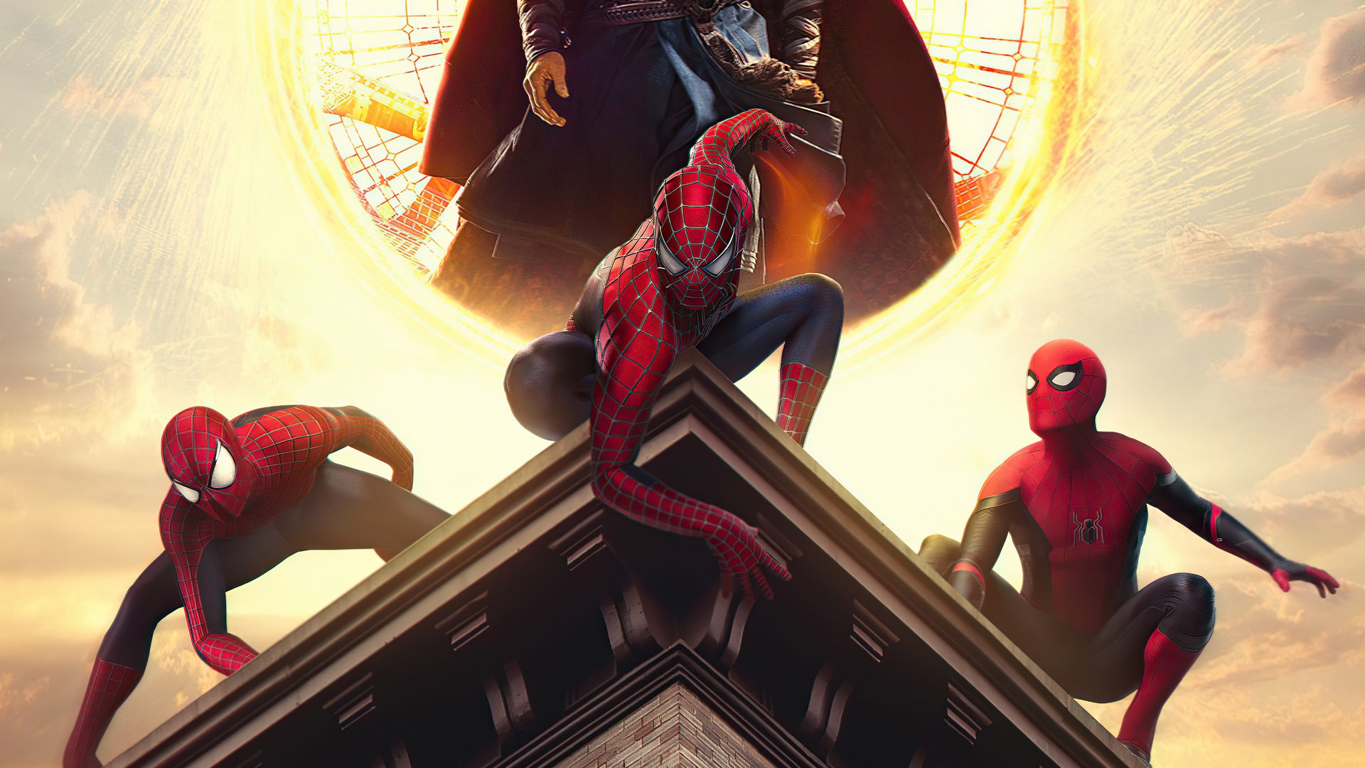 Spider-Man No Way Home Mask HD Desktop Wallpaper 
