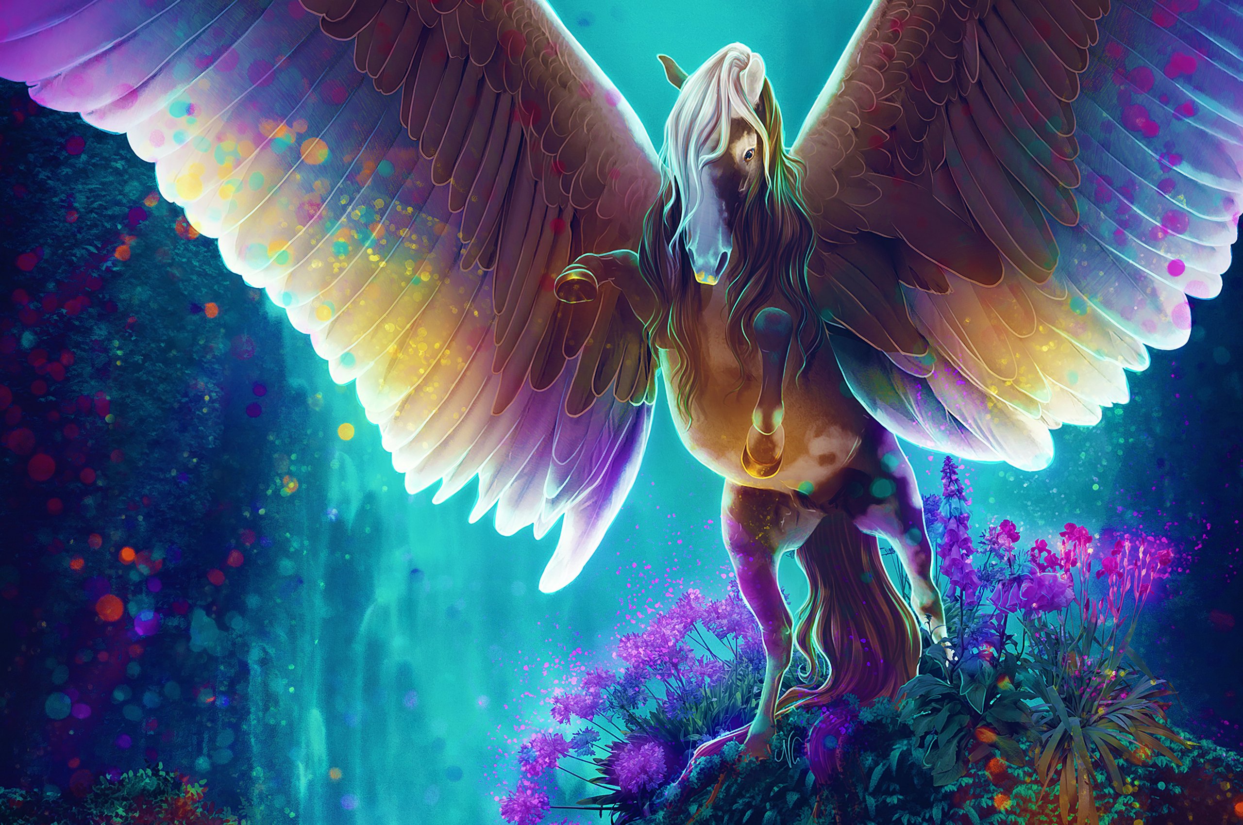 Fantasy Horse Cool HD Desktop Wallpaper 