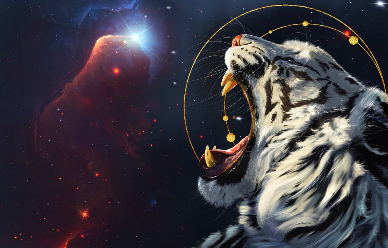 Fantasy Tiger Cool HD Wallpaper 