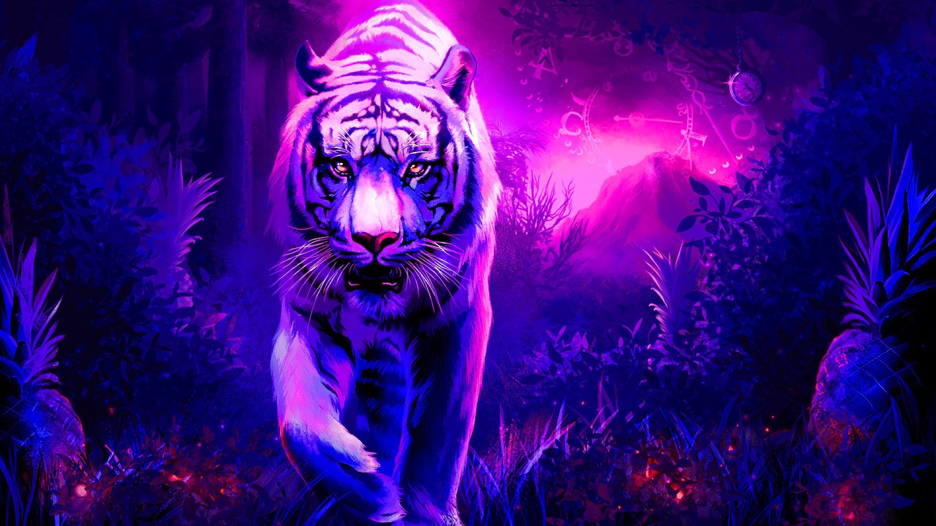 Fantasy Tiger Cool Wallpaper HD 