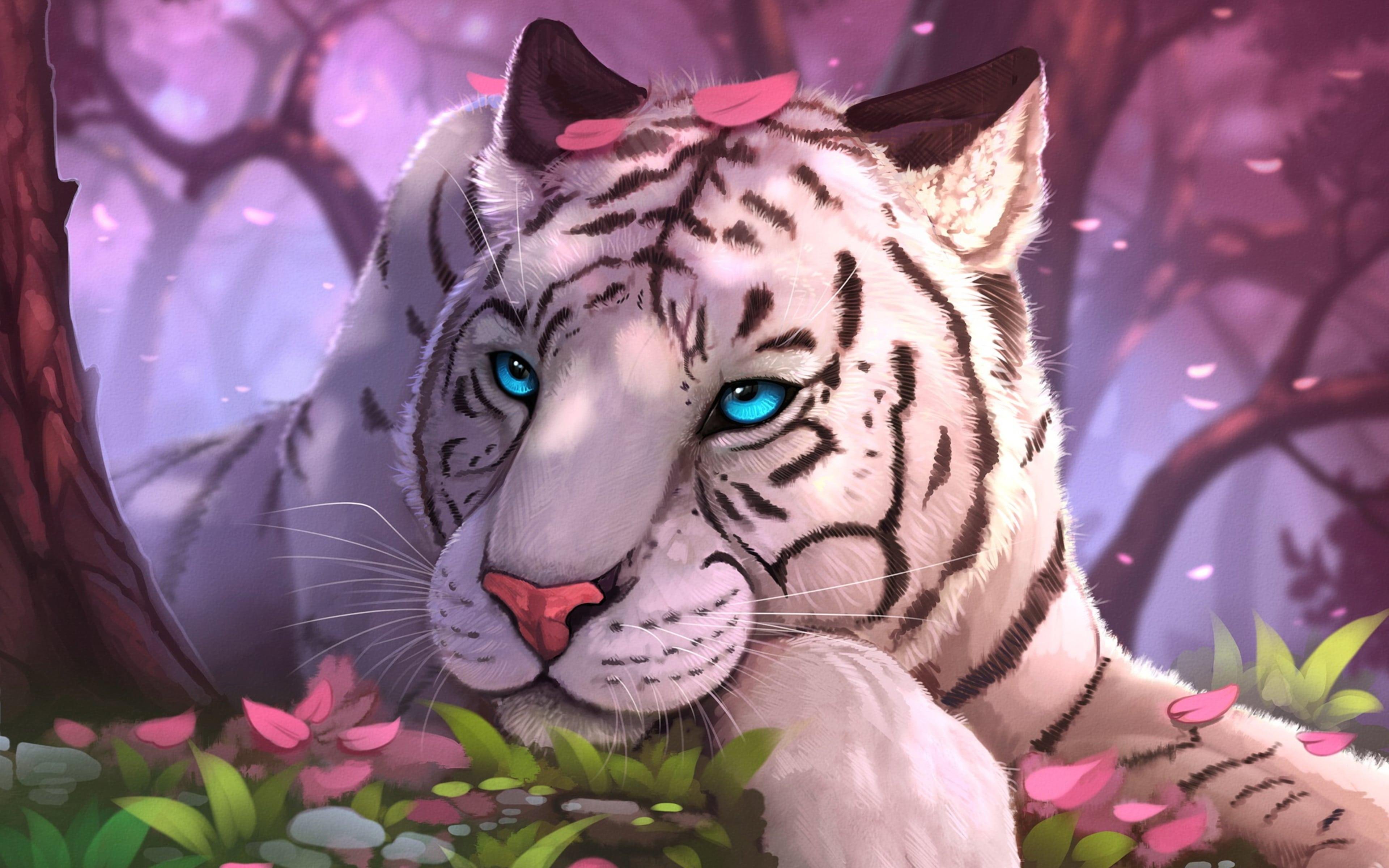 Fantasy Tiger Wallpaper HD 