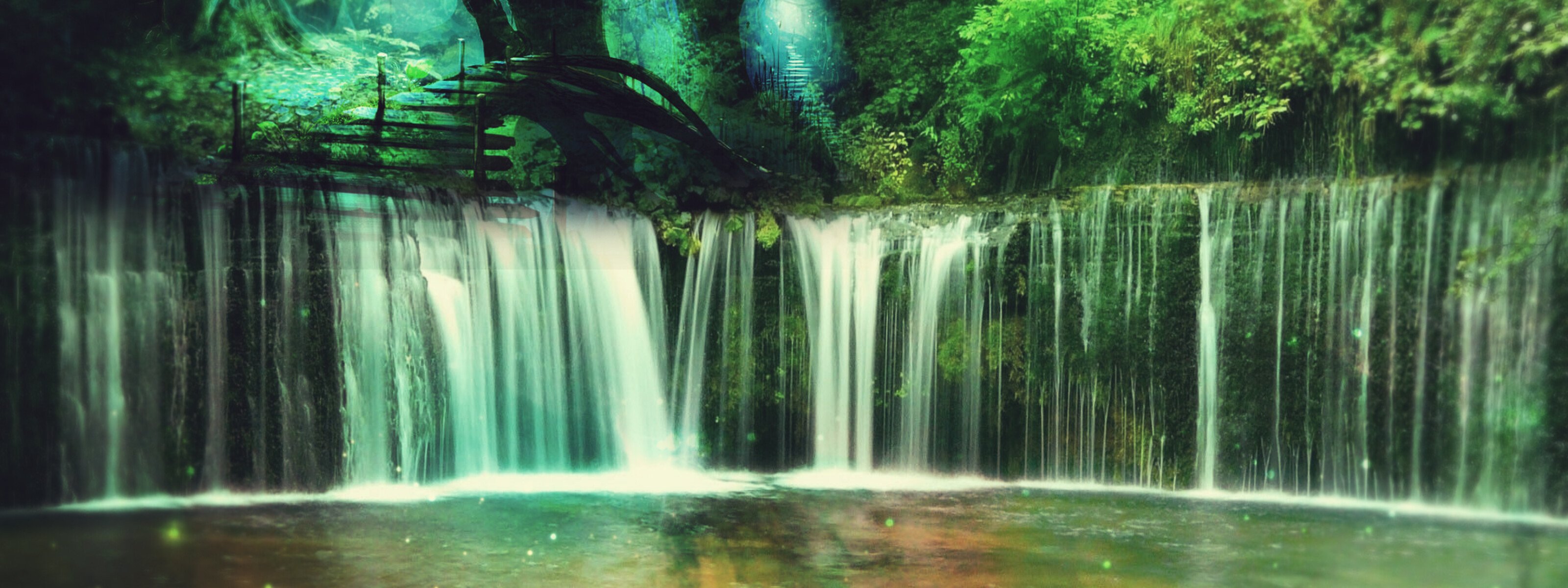 Fantasy Waterfall Wallpaper 