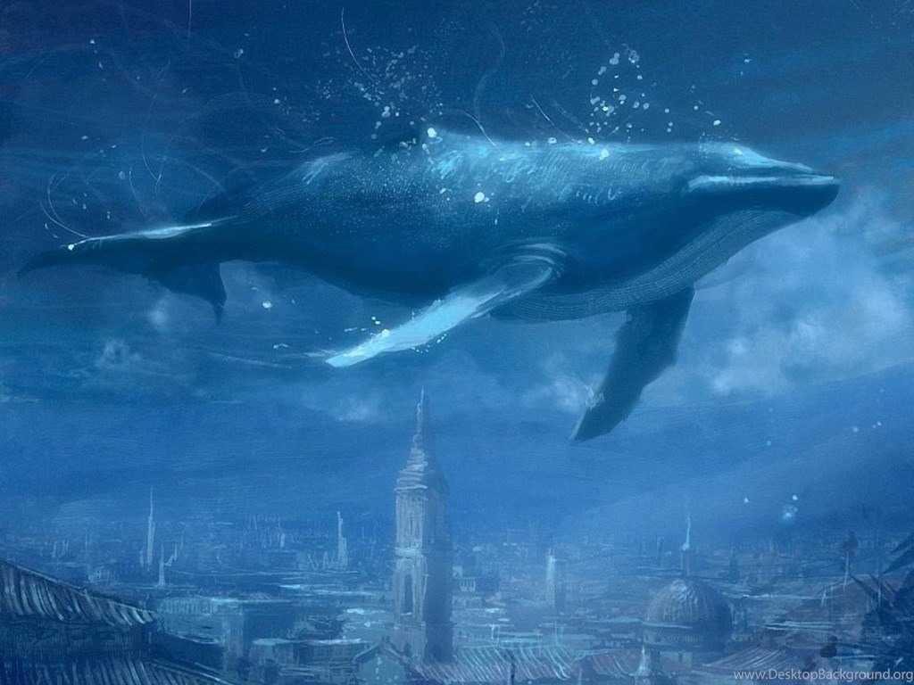 Fantasy Whale Best Wallpaper 