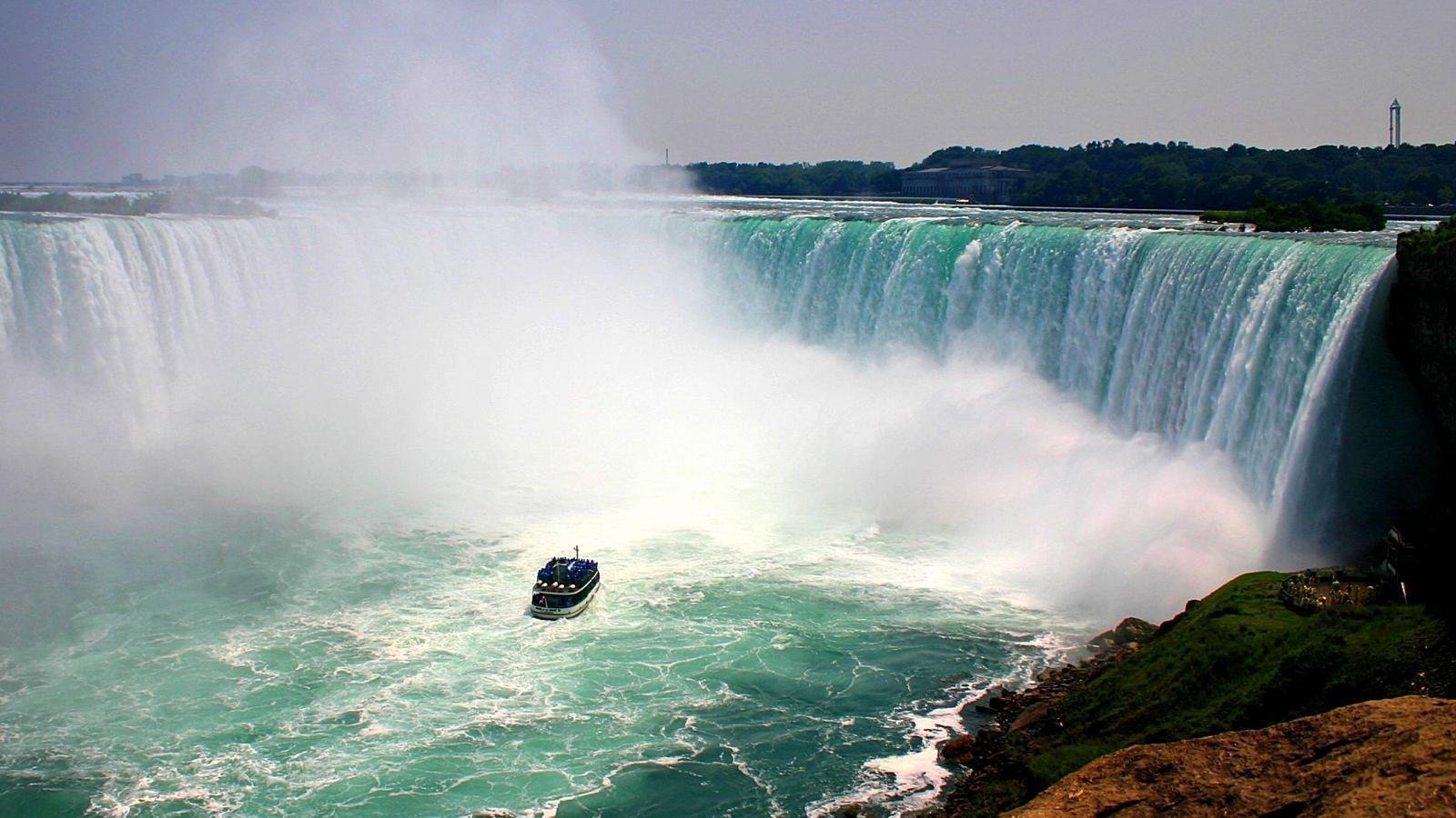 Niagara Falls New York USA Background Wallpaper 
