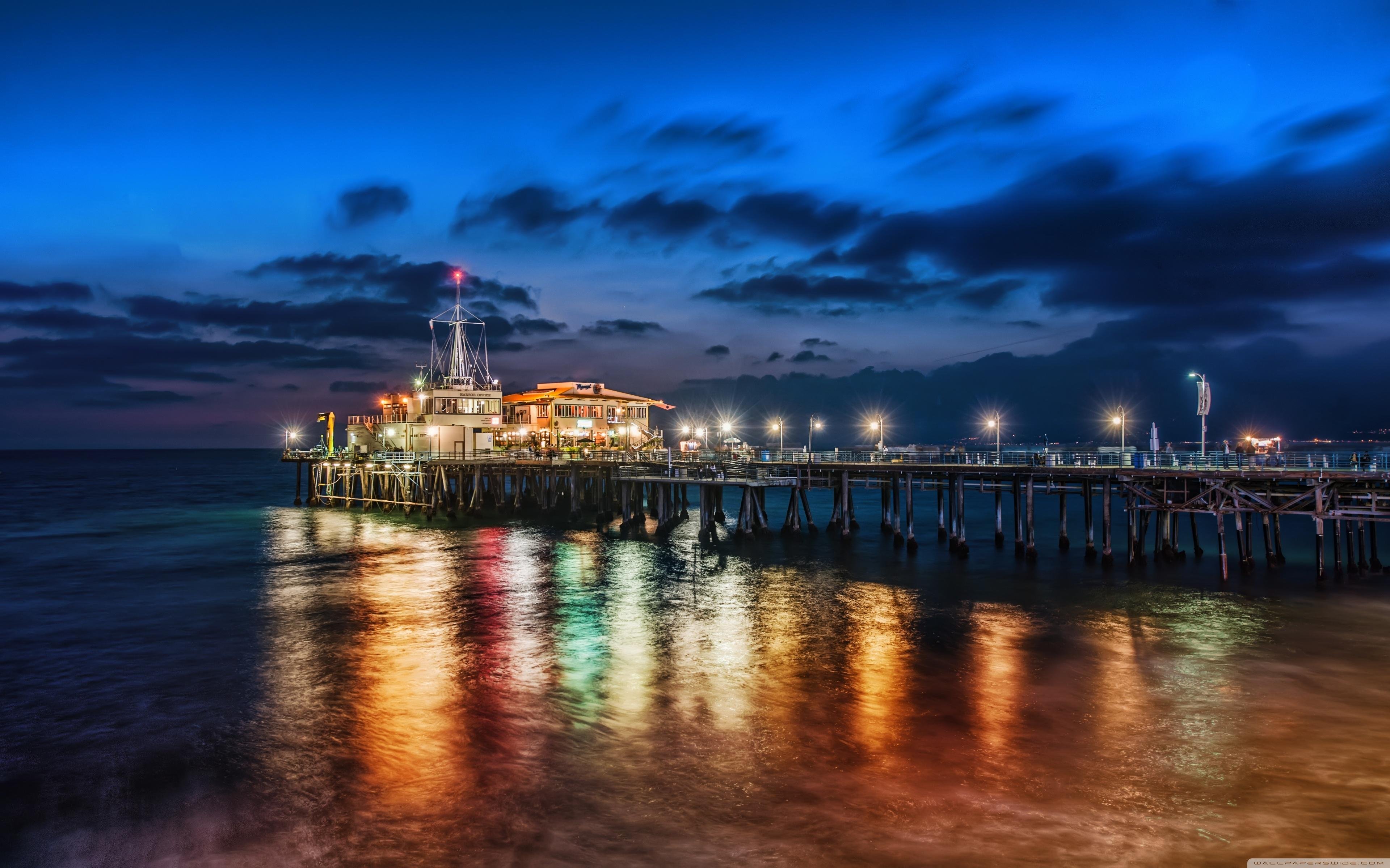 Santa Monica Pier Tourism HD Wallpapers 