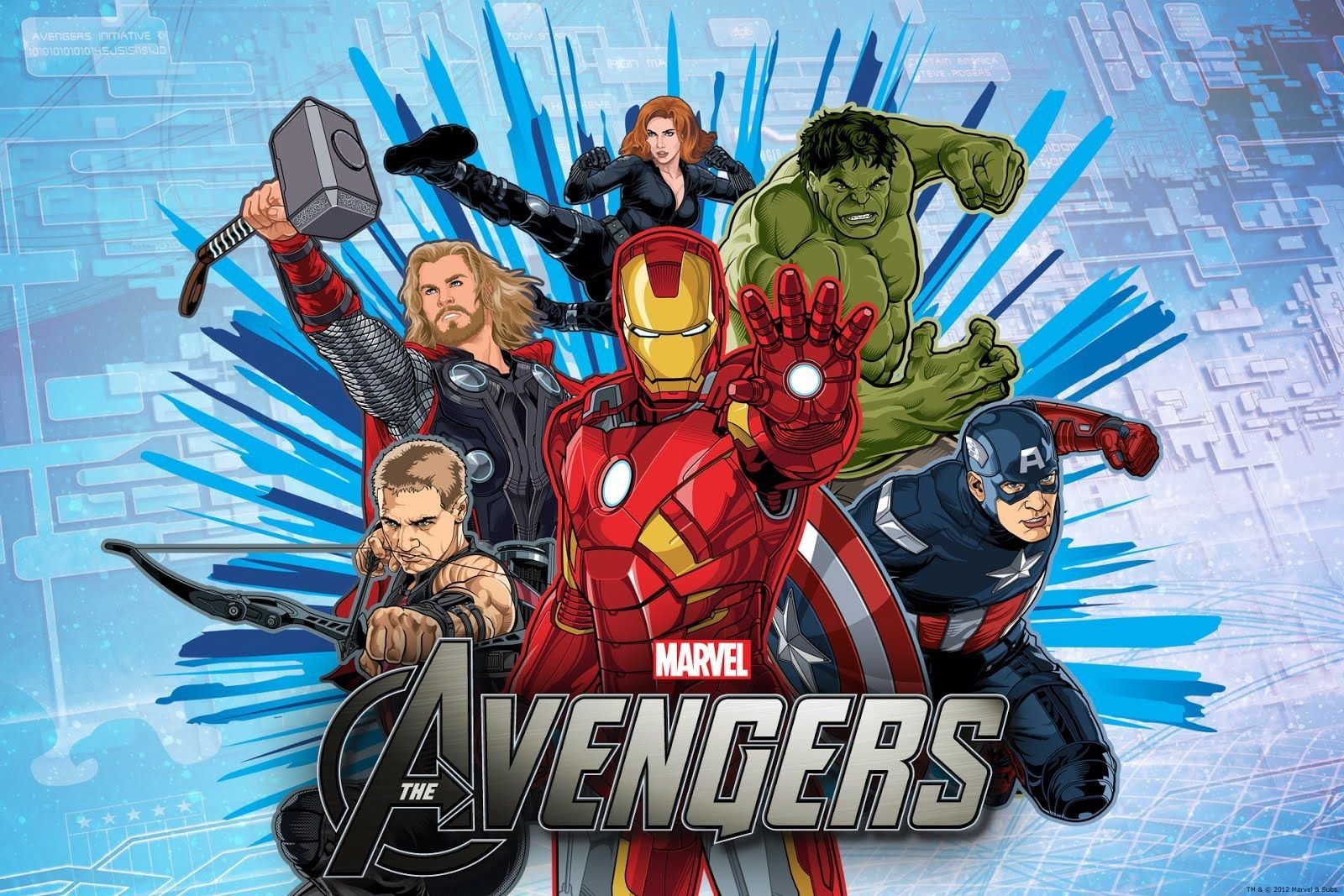 Avengers Comic Background Wallpaper 