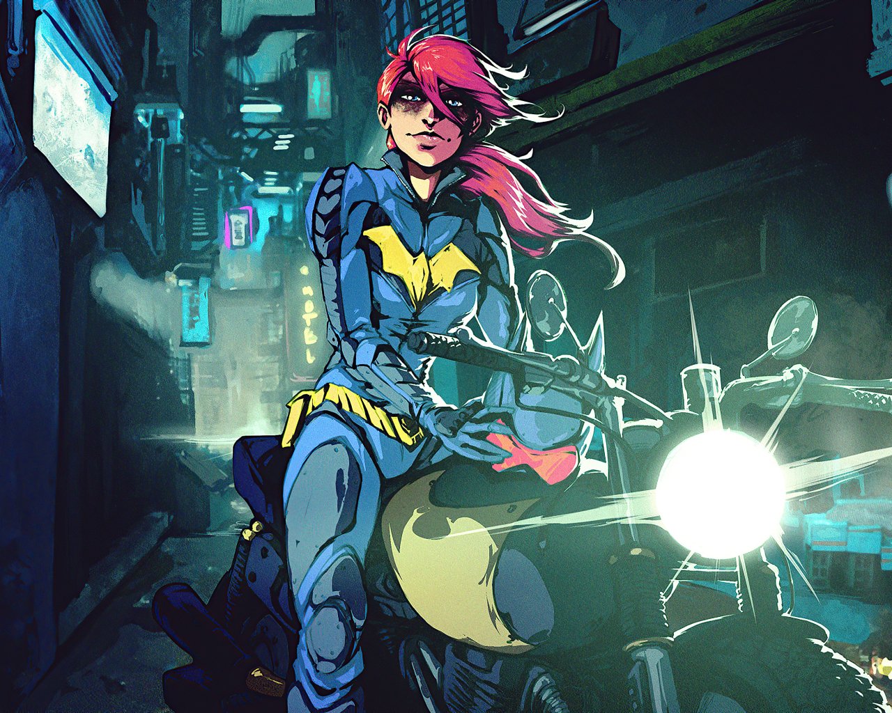 Batgirl Comic Wallpaper 