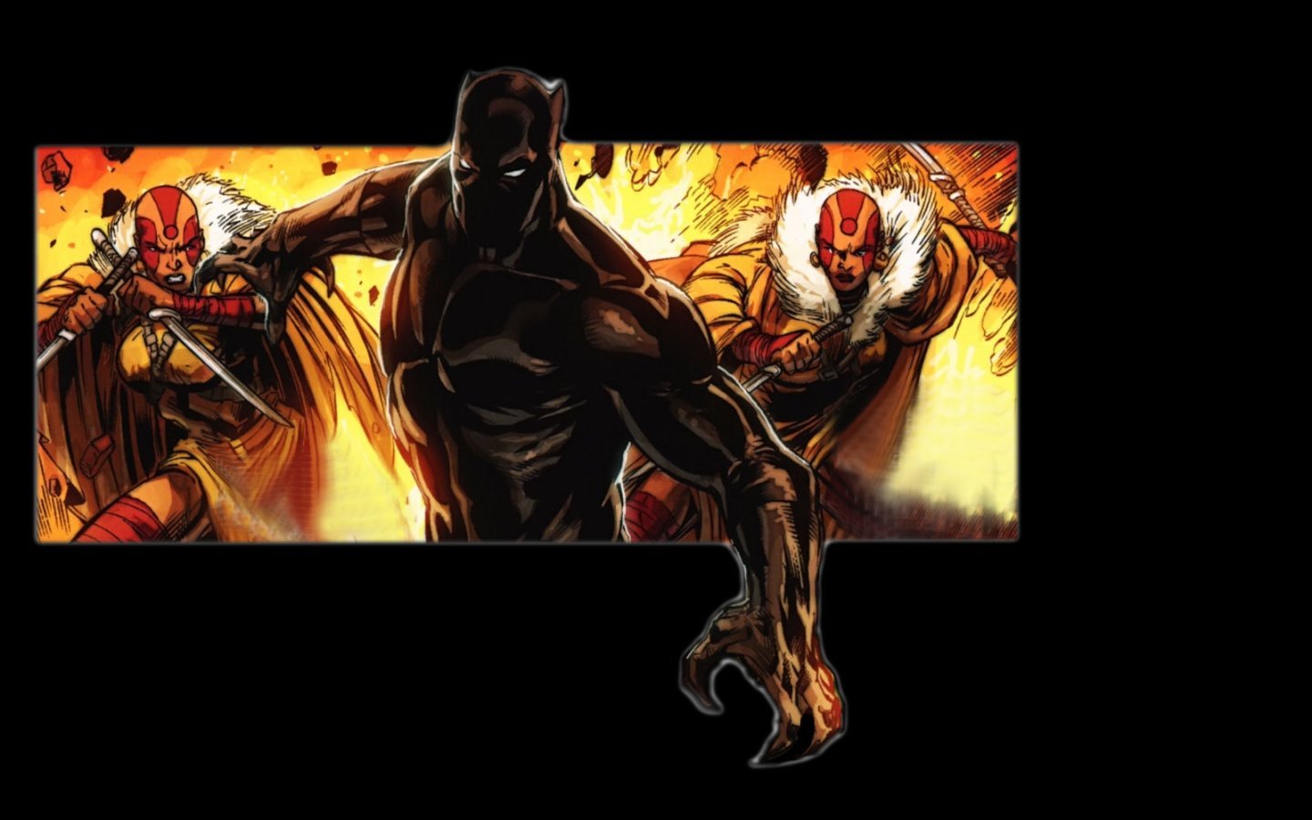 Black Panther Comic Character Best Wallpaper 