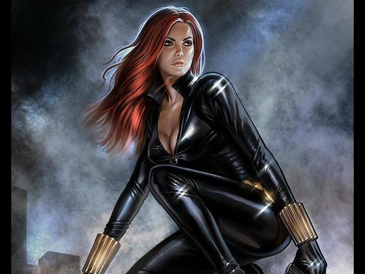 Black Widow Comic Character High Definition Wallpaper 