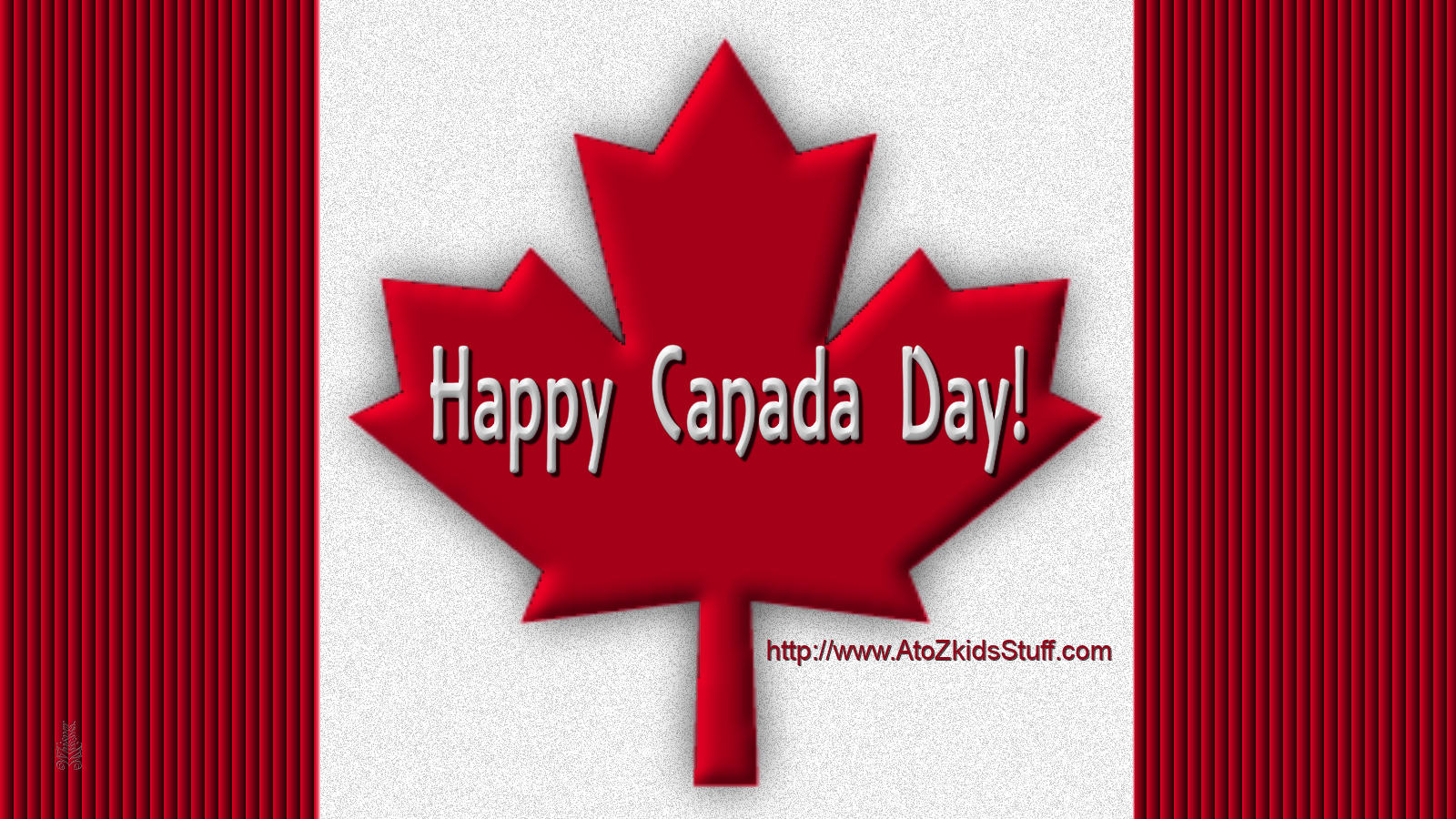 Canada Day Flag Background Wallpaper 