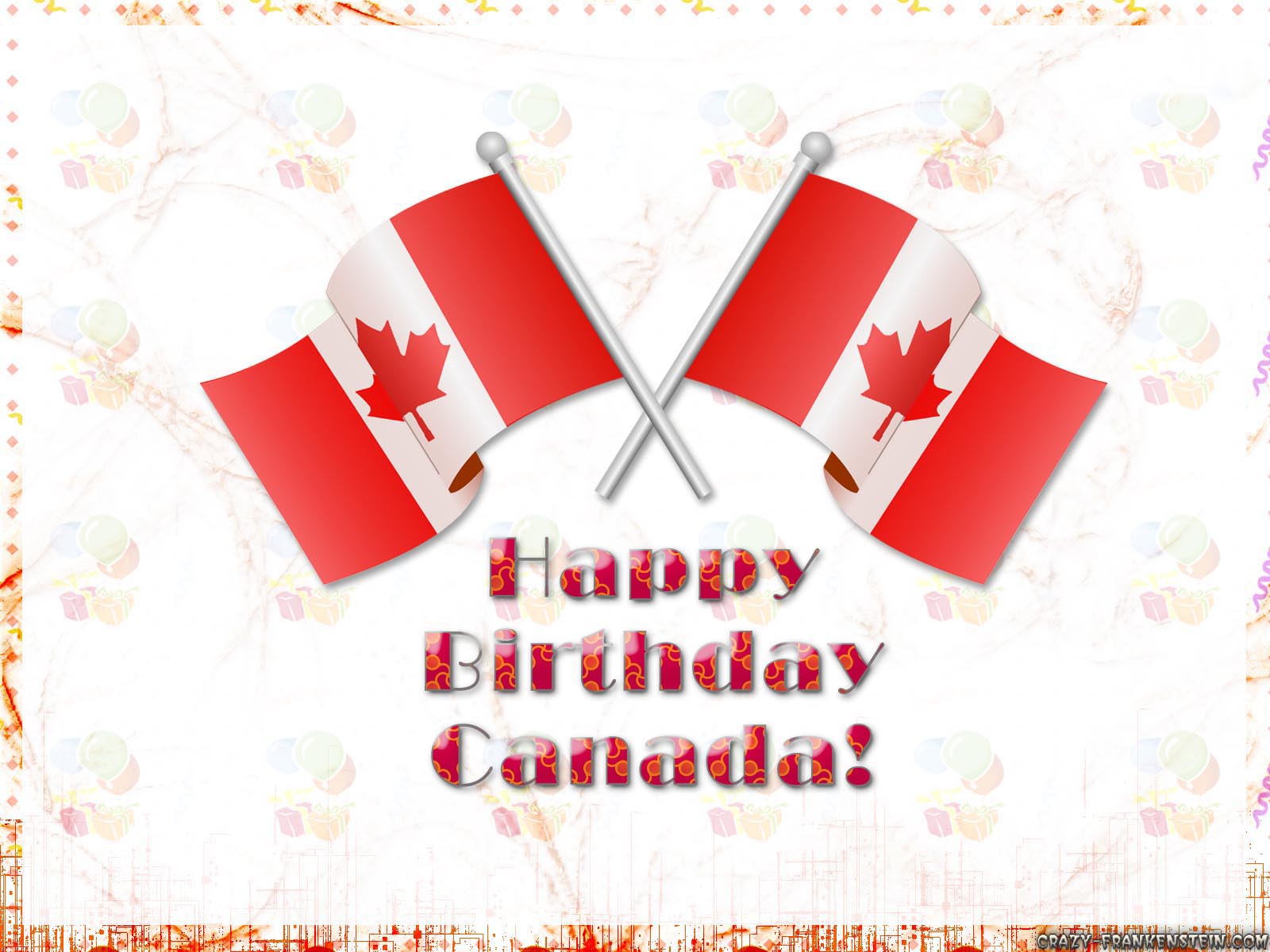 Canada Day Flag HD Wallpaper 