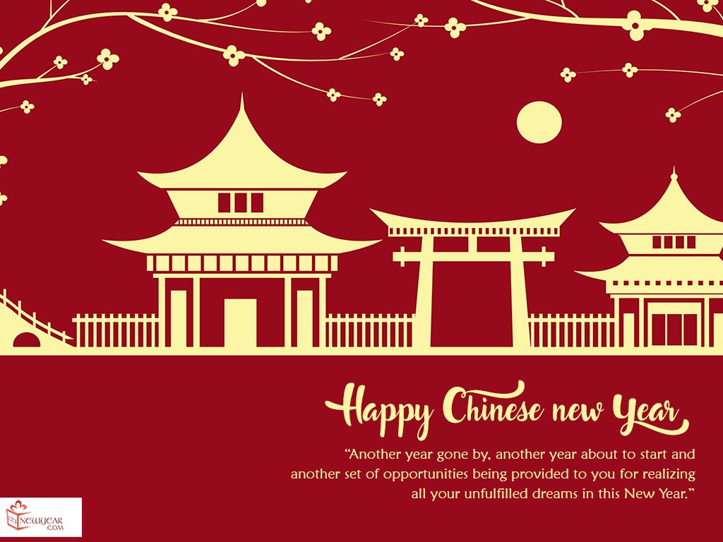 Chinese New Year Decorative Desktop Wallpaper 