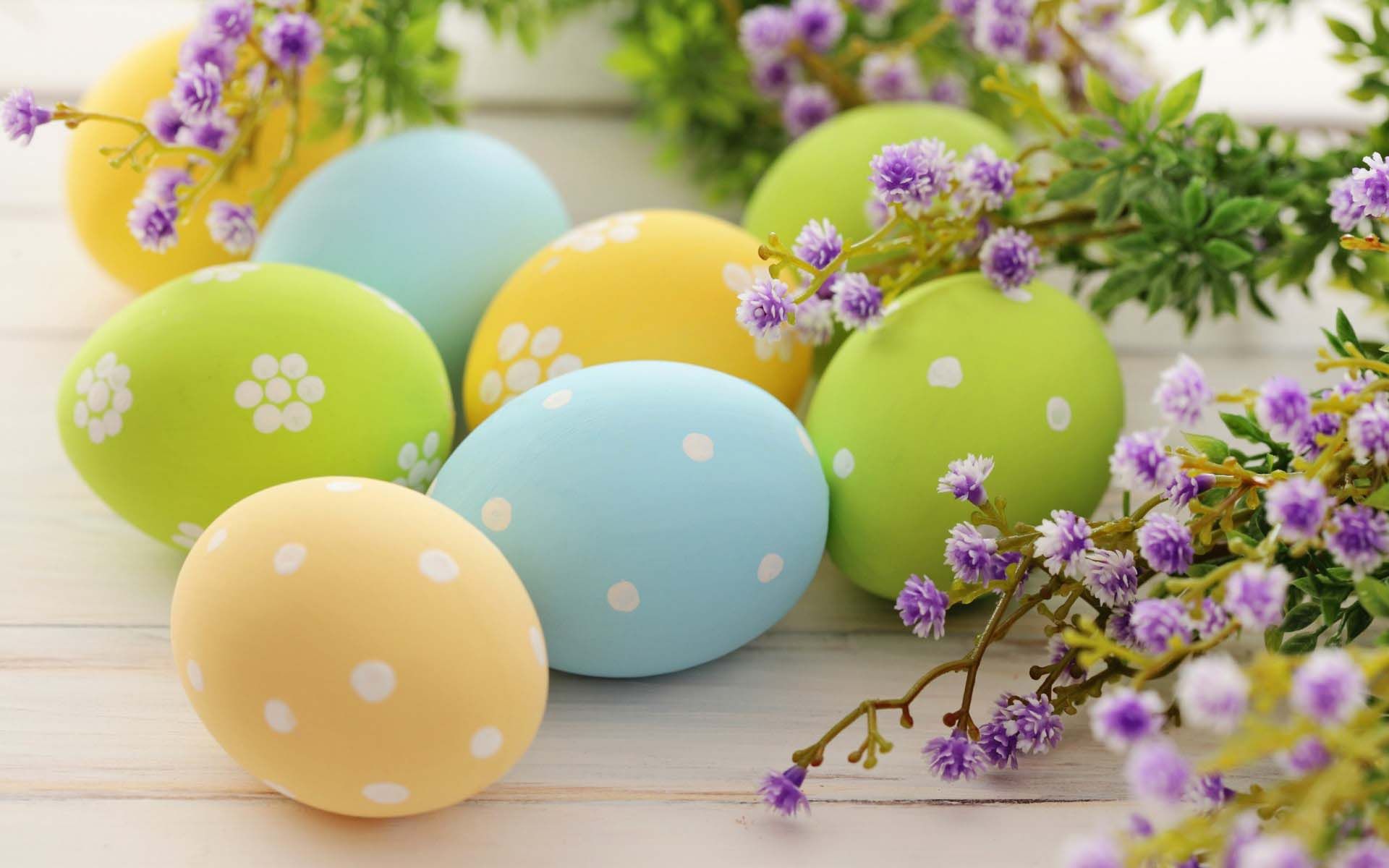 Happy Easter Background Wallpaper 