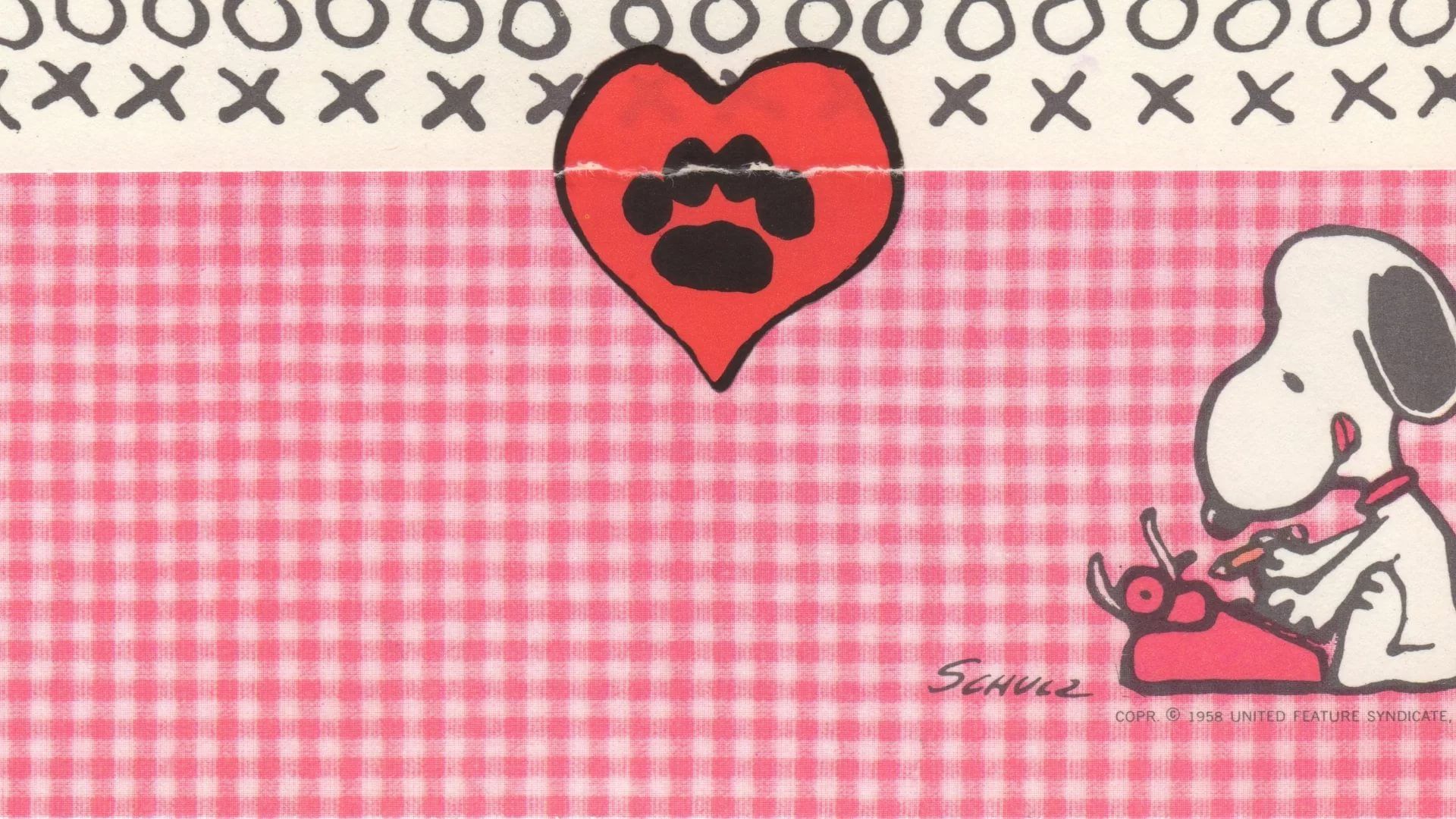 Snoopy Valentines Day HD Wallpaper 