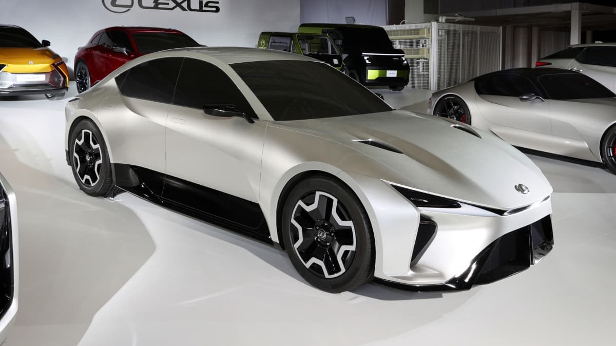 2025 Lexus EV Supercar HD Wallpaper