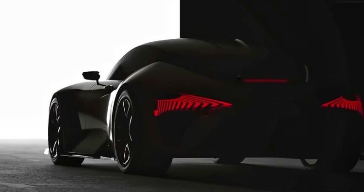 2025 Lexus EV Supercar Widescreen Wallpapers