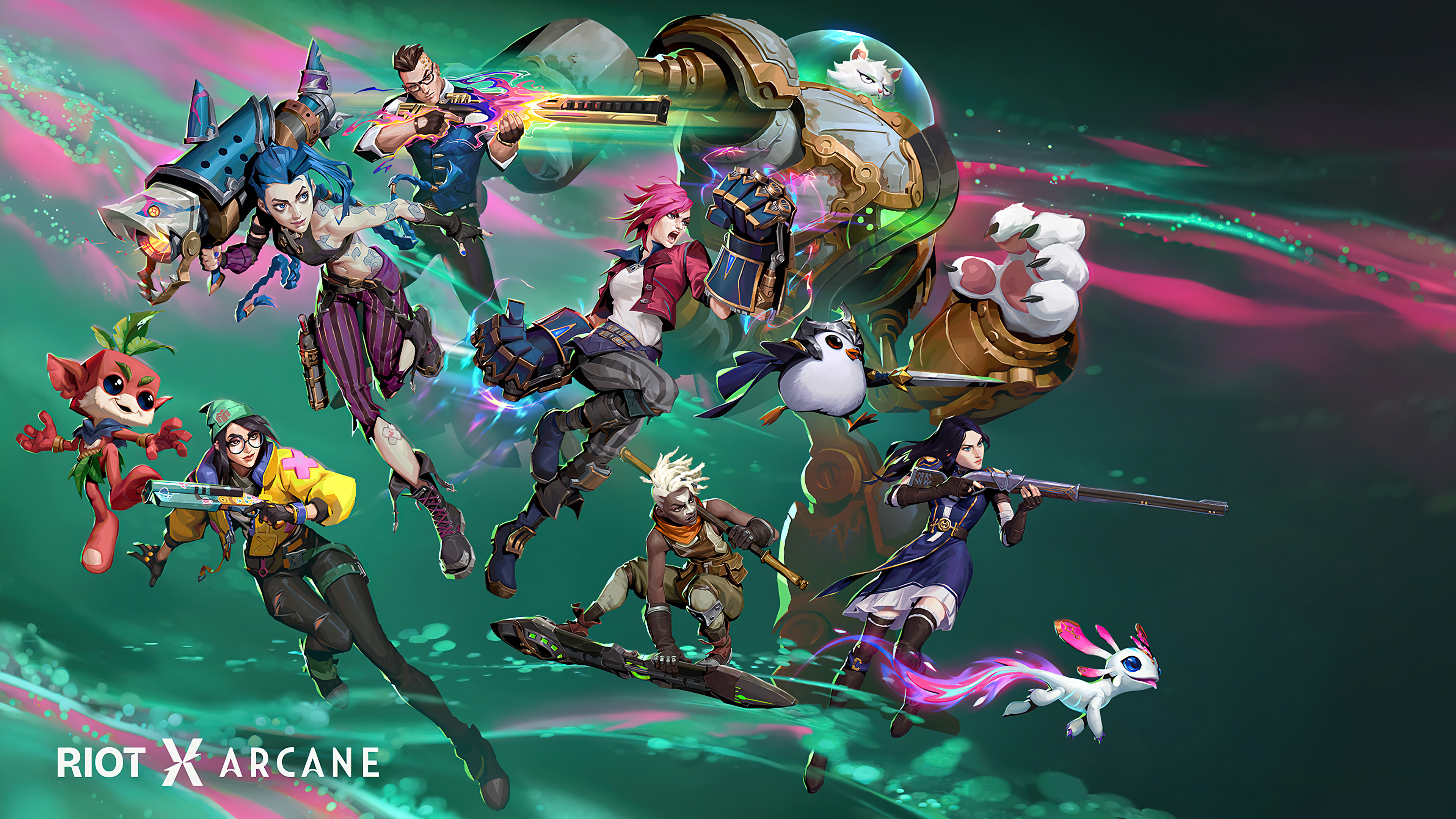 Arcane League Of Legends Background Wallpapers 