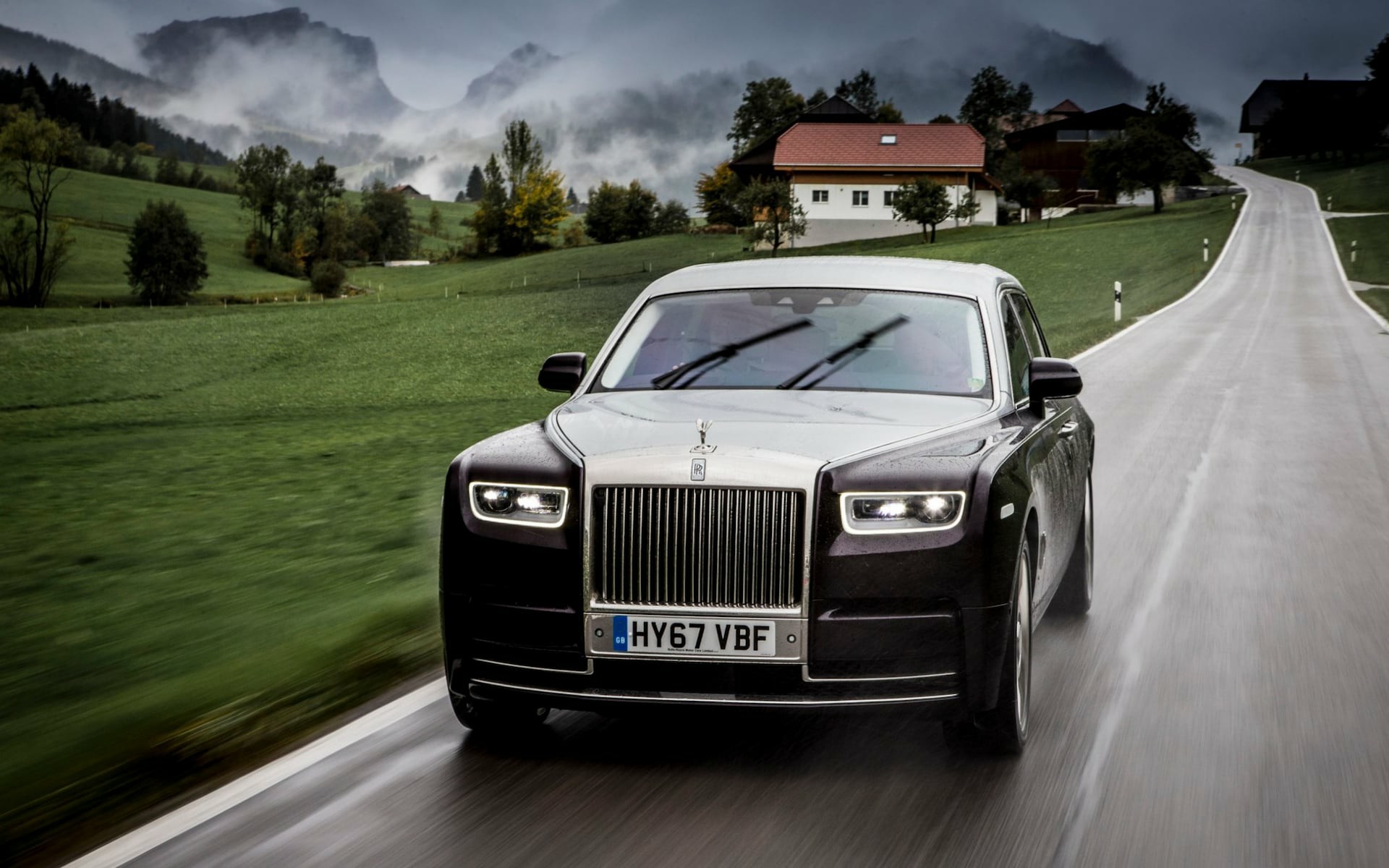 Rolls Royce Phantom HD Background Wallpaper 