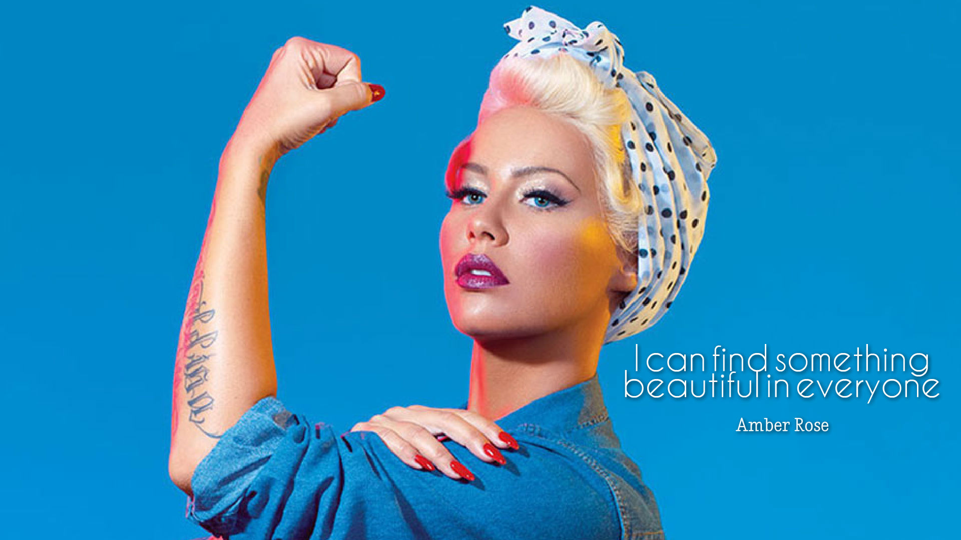 Amber Rose Quotes Wallpaper HD 