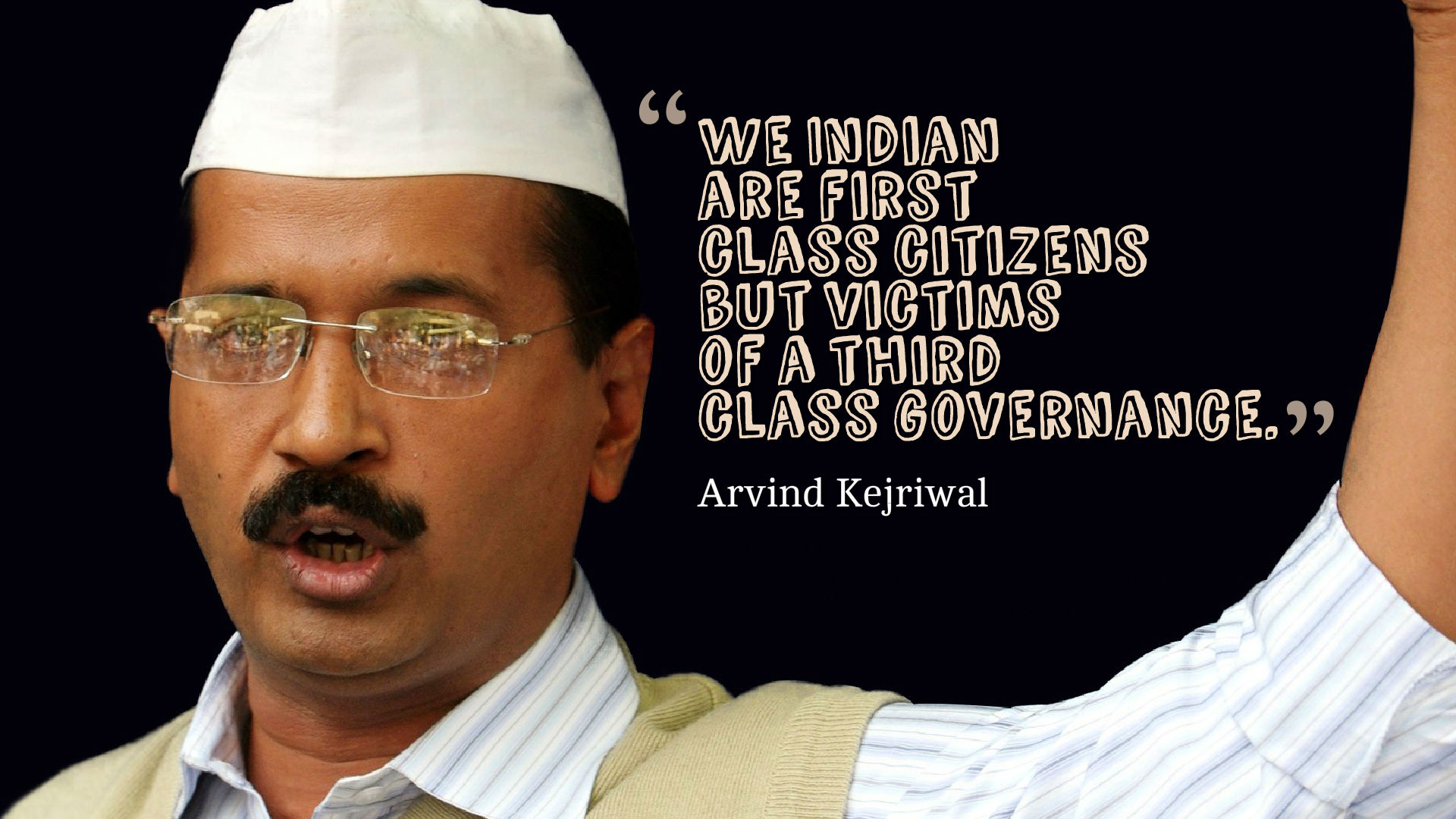 Arvind Kejriwal Quotes HD Wallpapers 