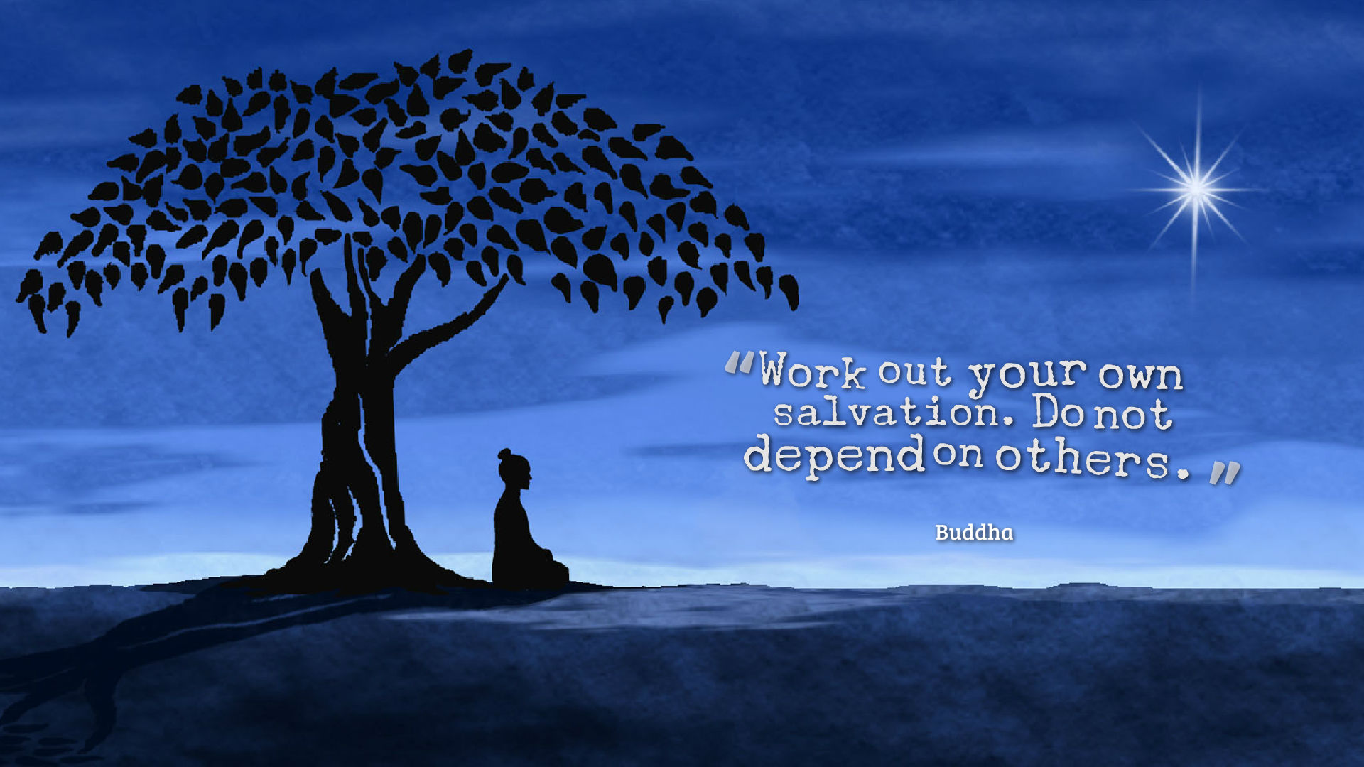 Buddha Quotes High Definition Wallpaper 
