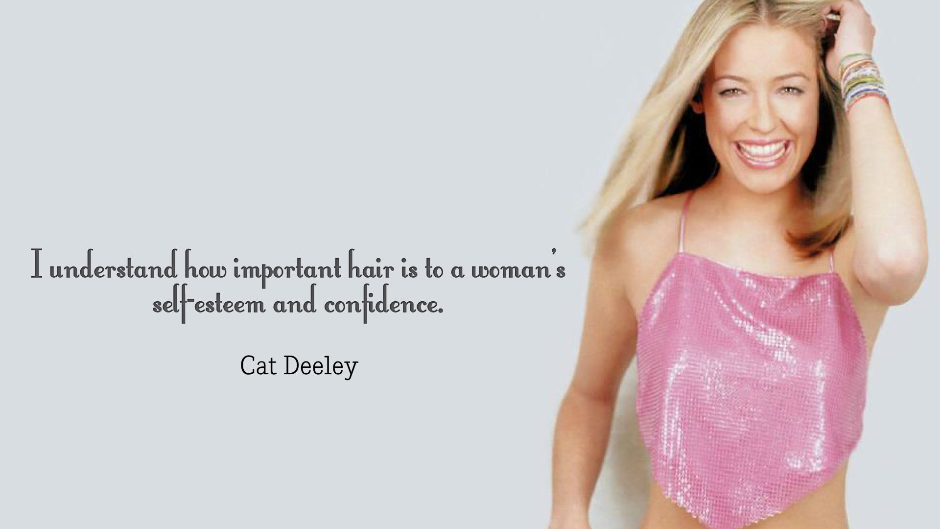 Cat Deeley Quotes Background Wallpaper 