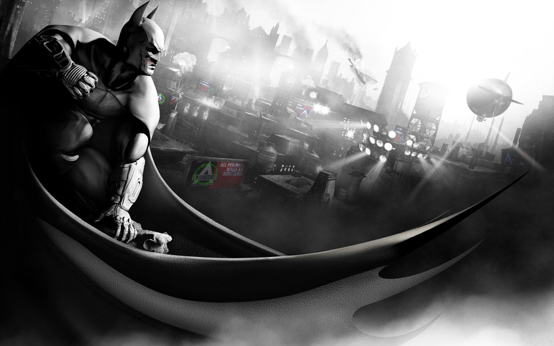 Batman Arkham City Background Wallpaper 