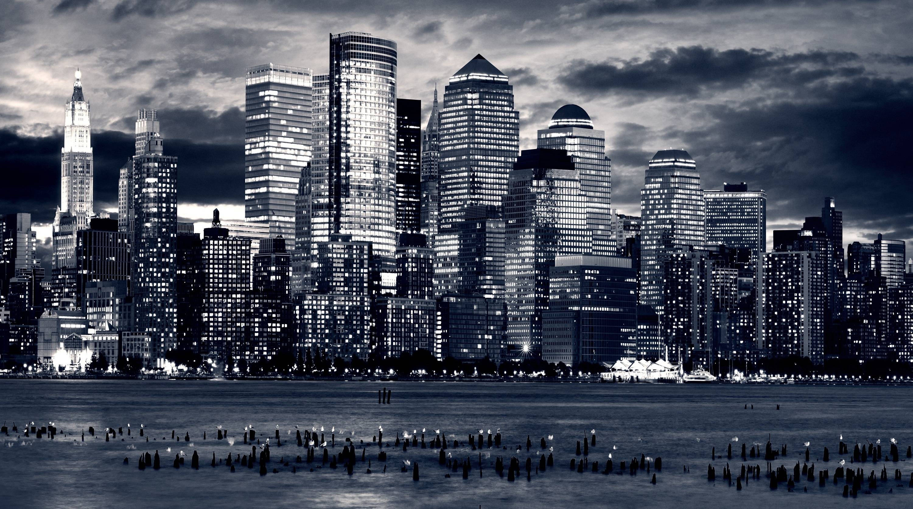 Dark City HQ Desktop Wallpaper 