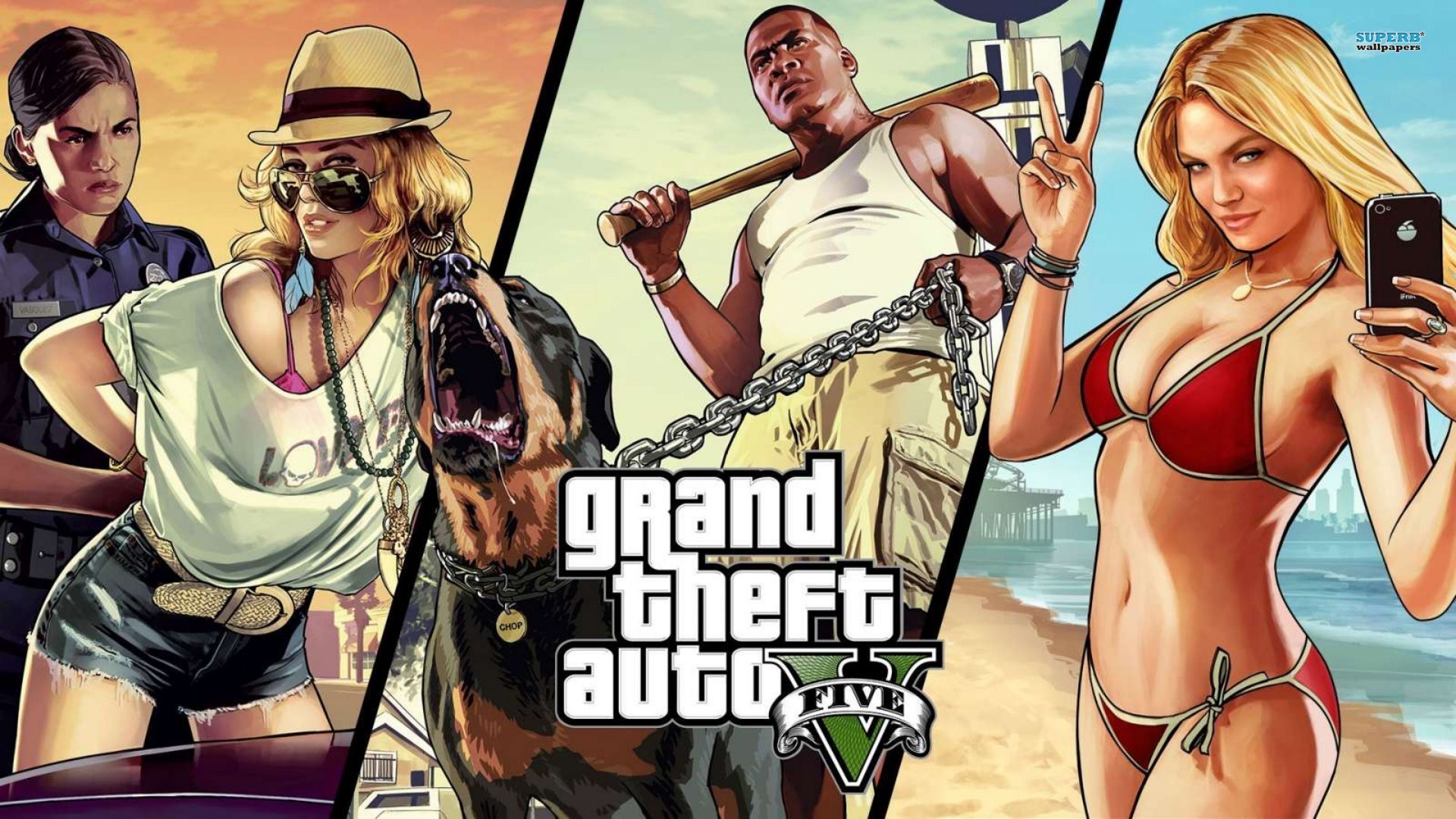 Grand Theft Auto HQ Desktop Wallpaper 