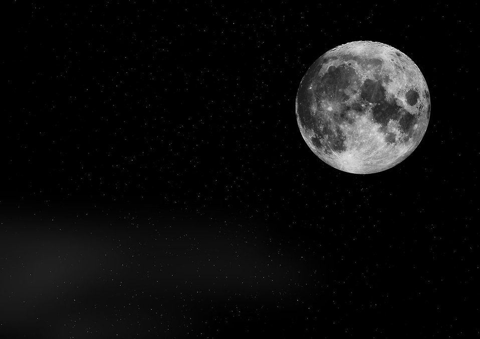Moon Background HQ Desktop Wallpaper 
