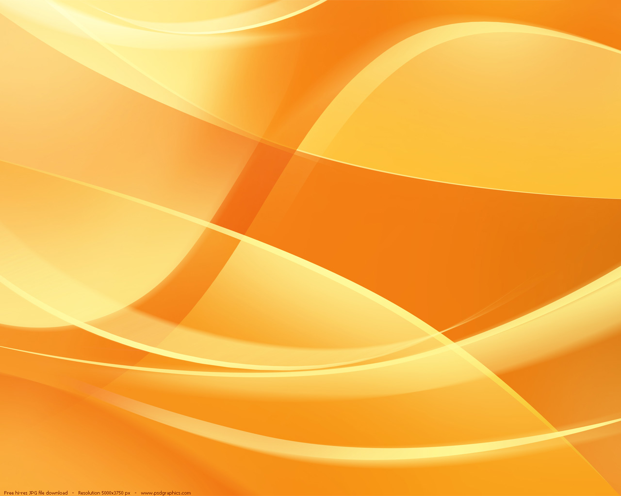 Orange Background Desktop Wallpaper 
