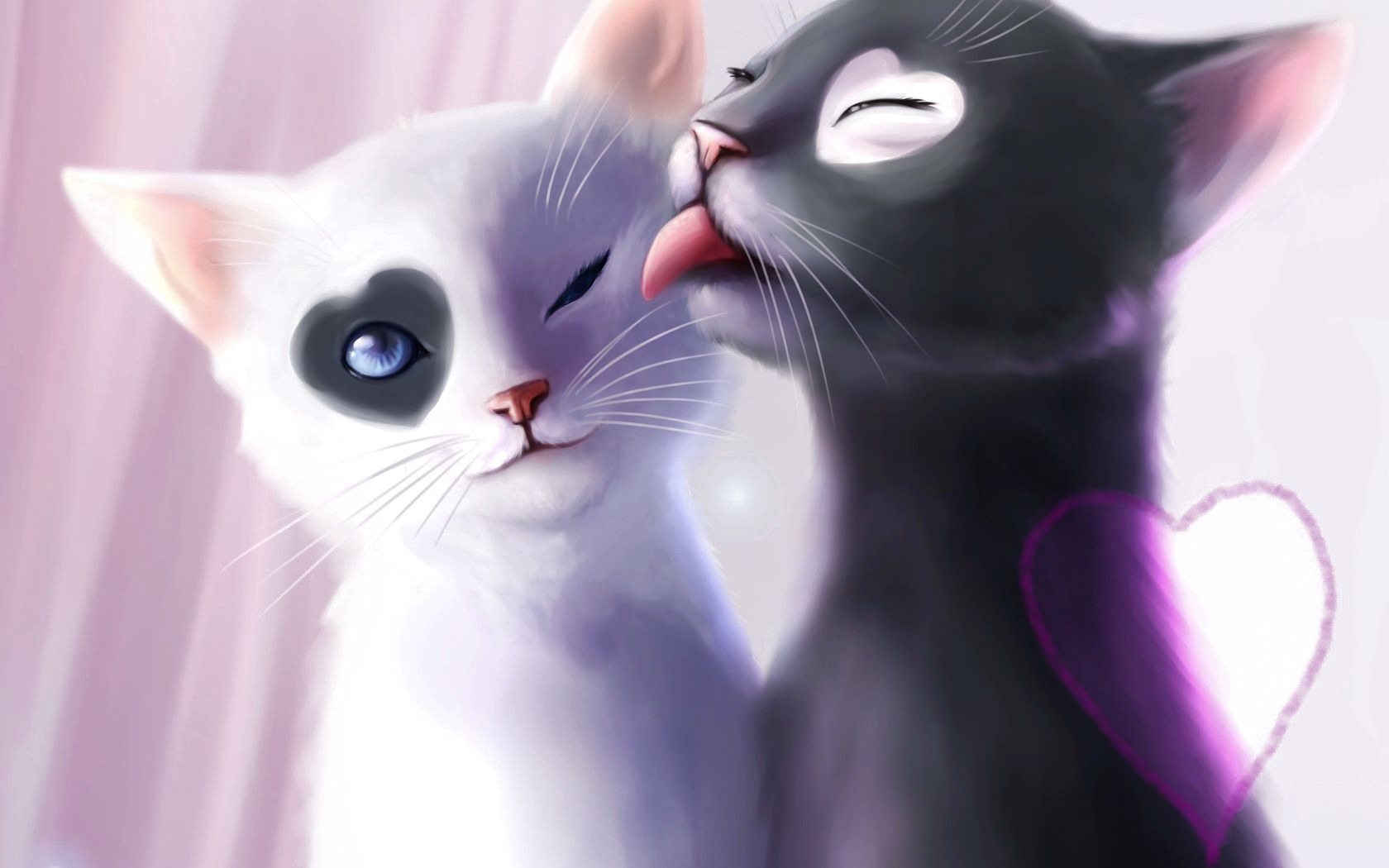 Anime Kitten HD Wallpaper 