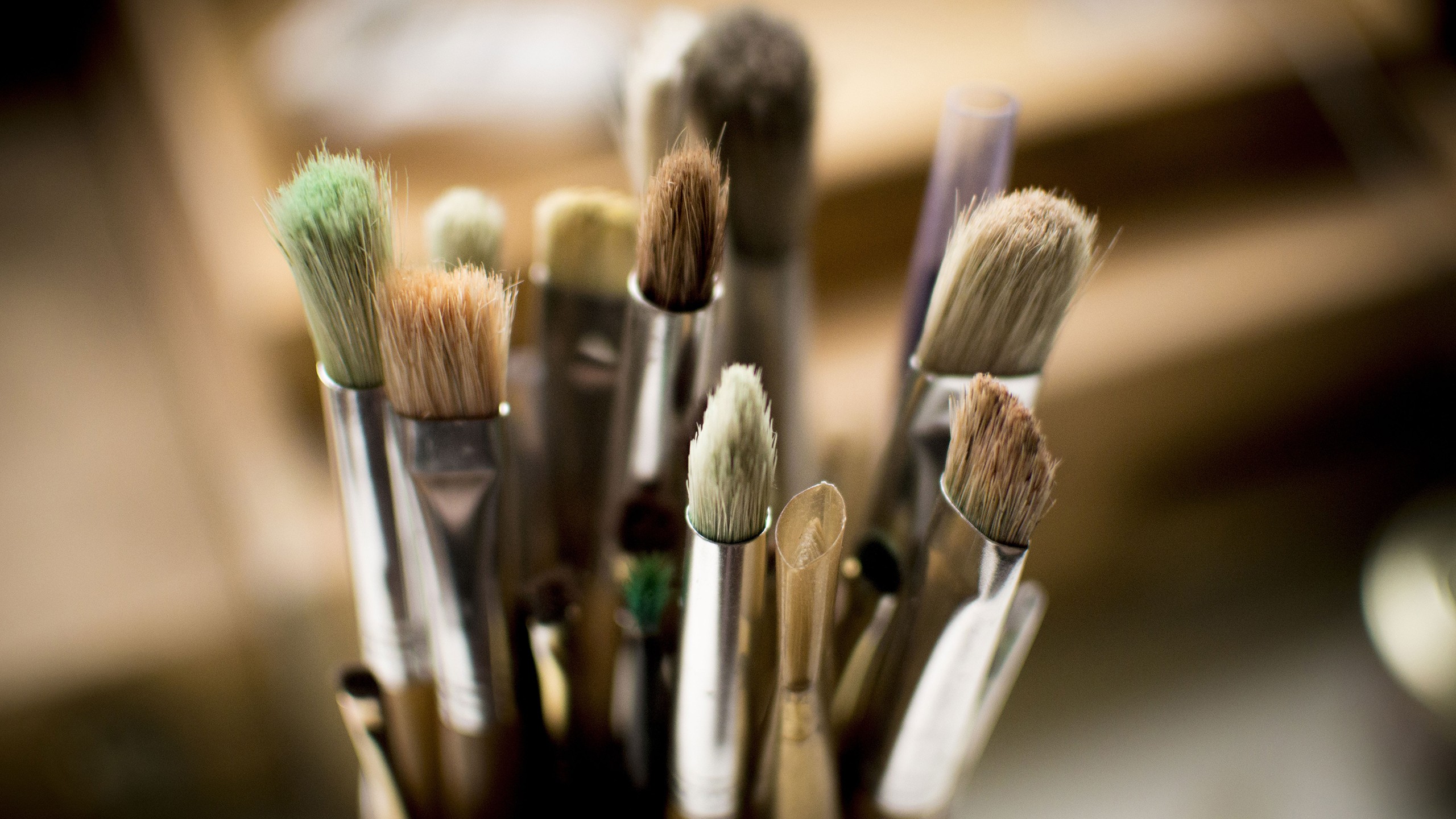 Makeup Brush Background Wallpapers 