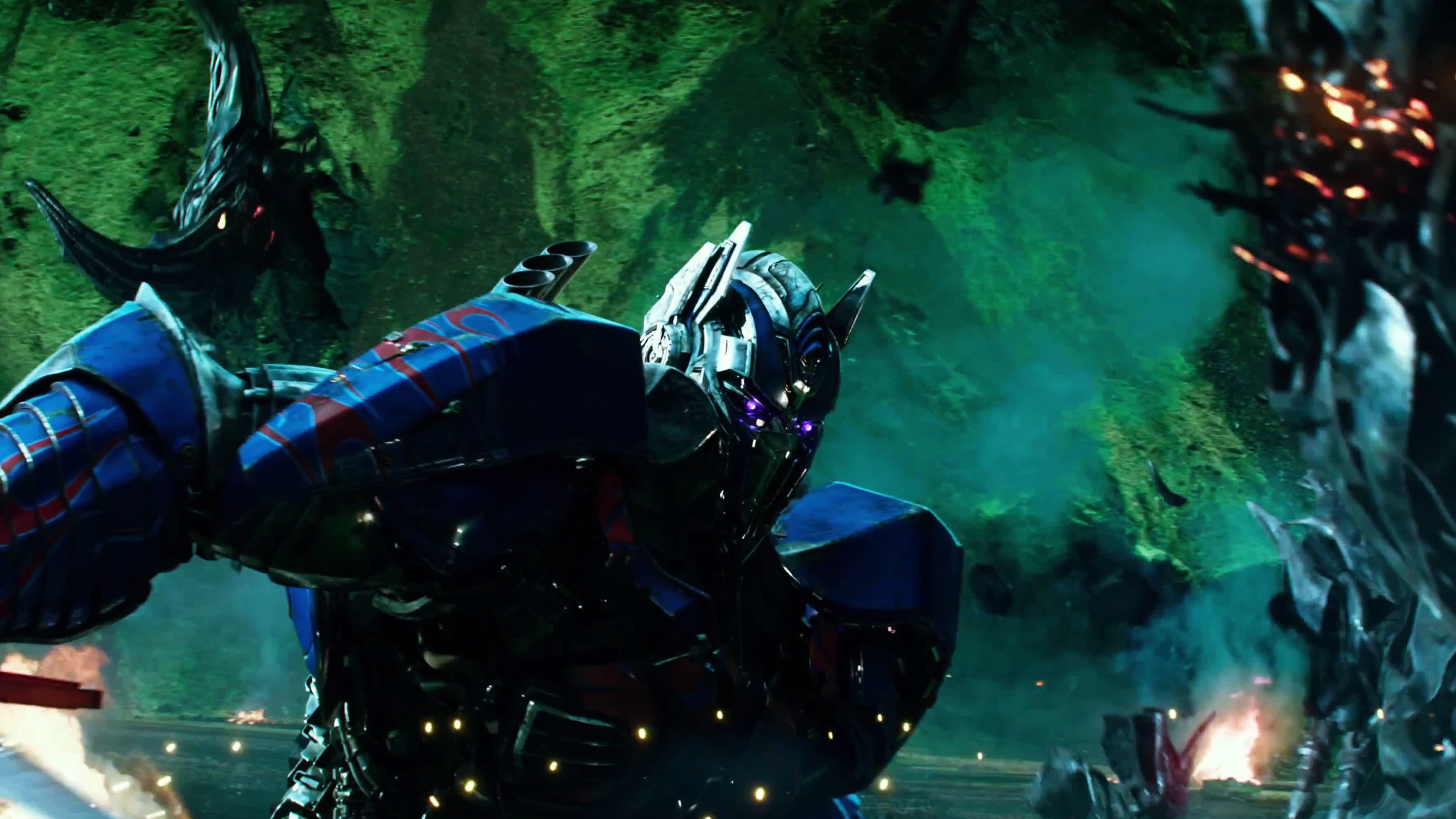 Optimus Prime Transformers The Last Knight HD Desktop Wallpaper 